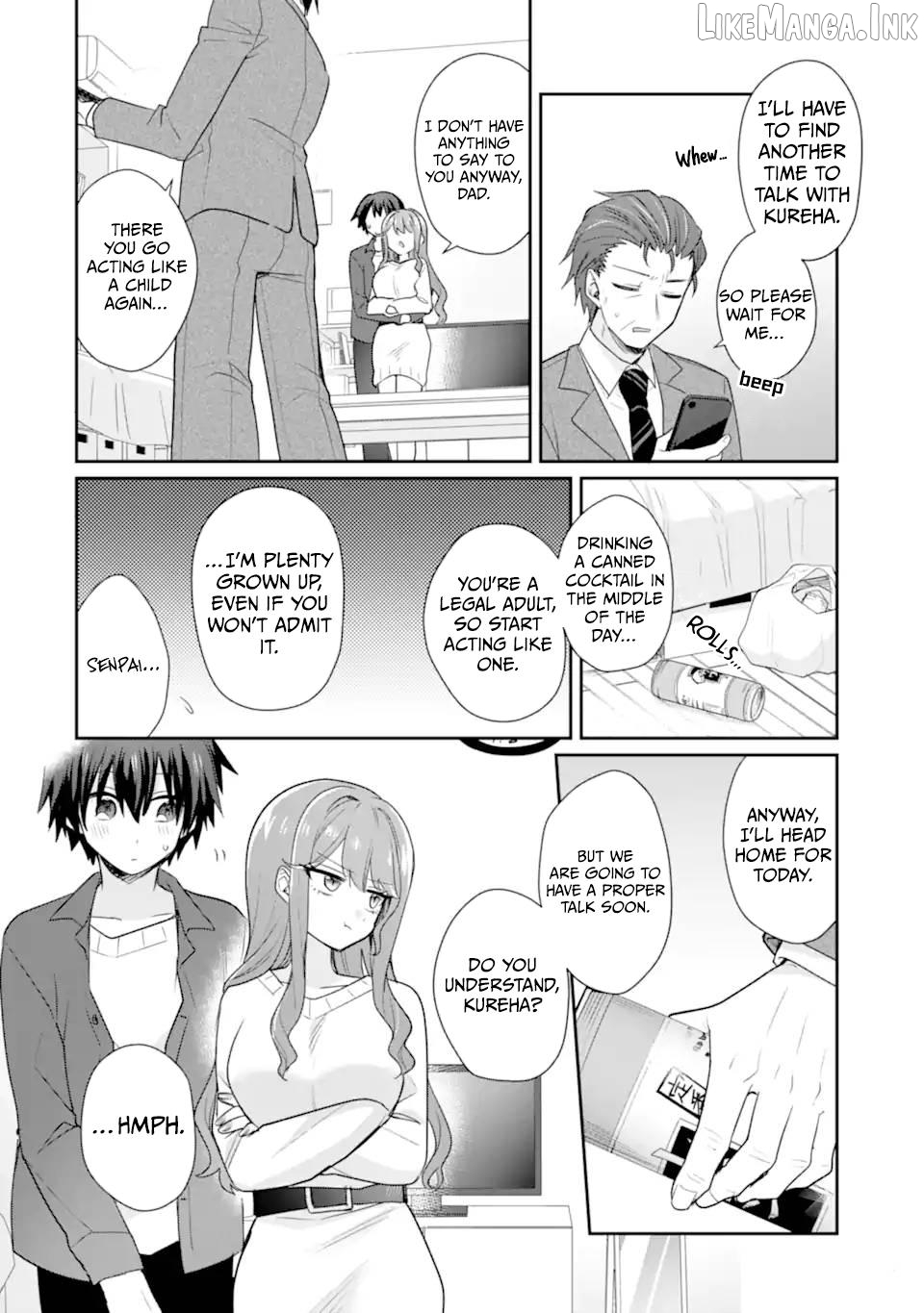 Sweet Cohabitation Romcom With My Senior Girlfriend and Alcohol Starts At Twenty Chapter 8 - page 13