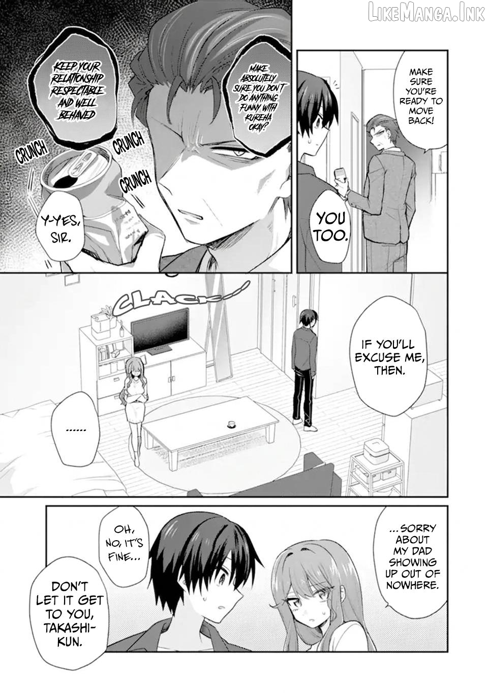 Sweet Cohabitation Romcom With My Senior Girlfriend and Alcohol Starts At Twenty Chapter 8 - page 14