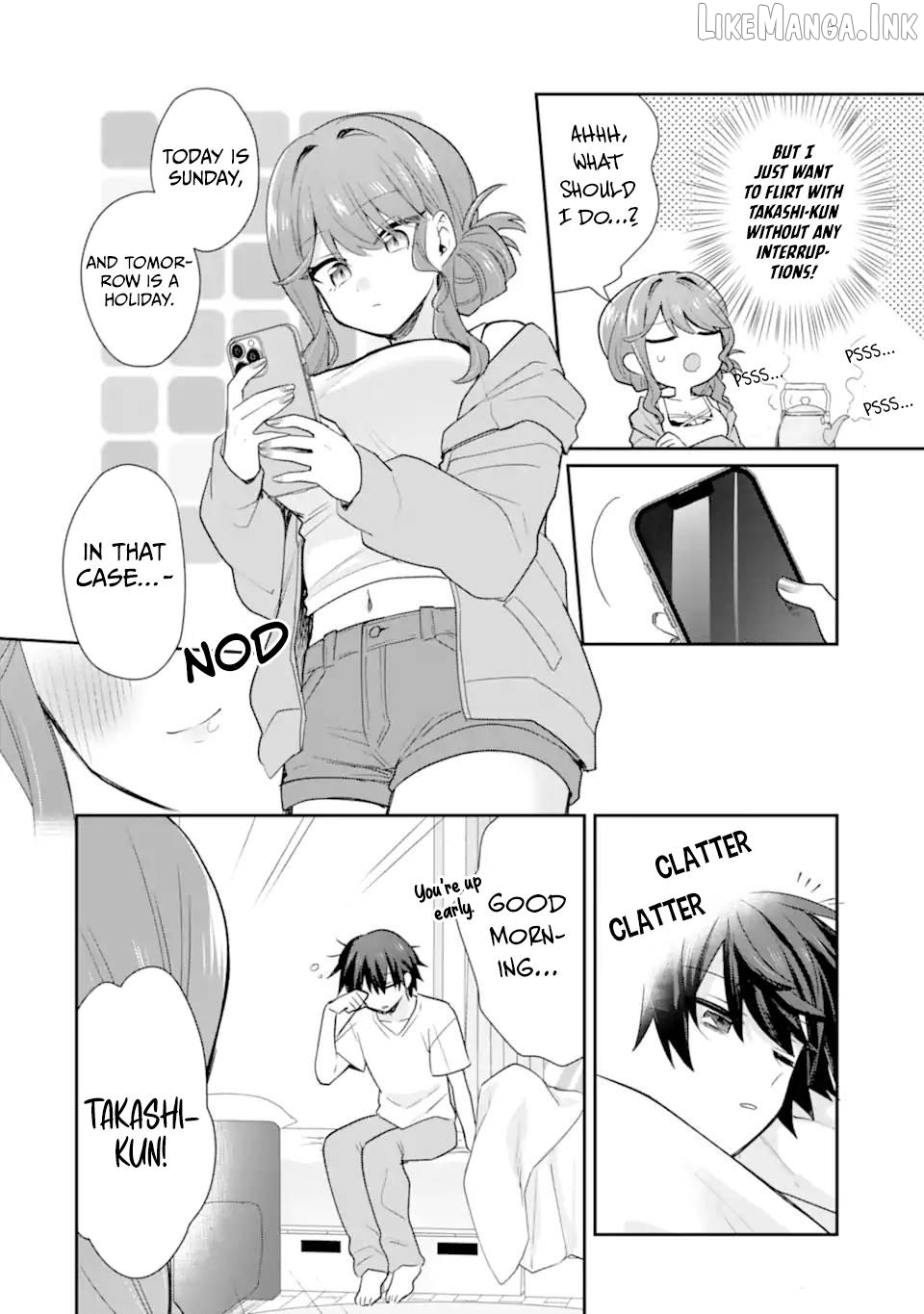 Sweet Cohabitation Romcom With My Senior Girlfriend and Alcohol Starts At Twenty Chapter 8 - page 17