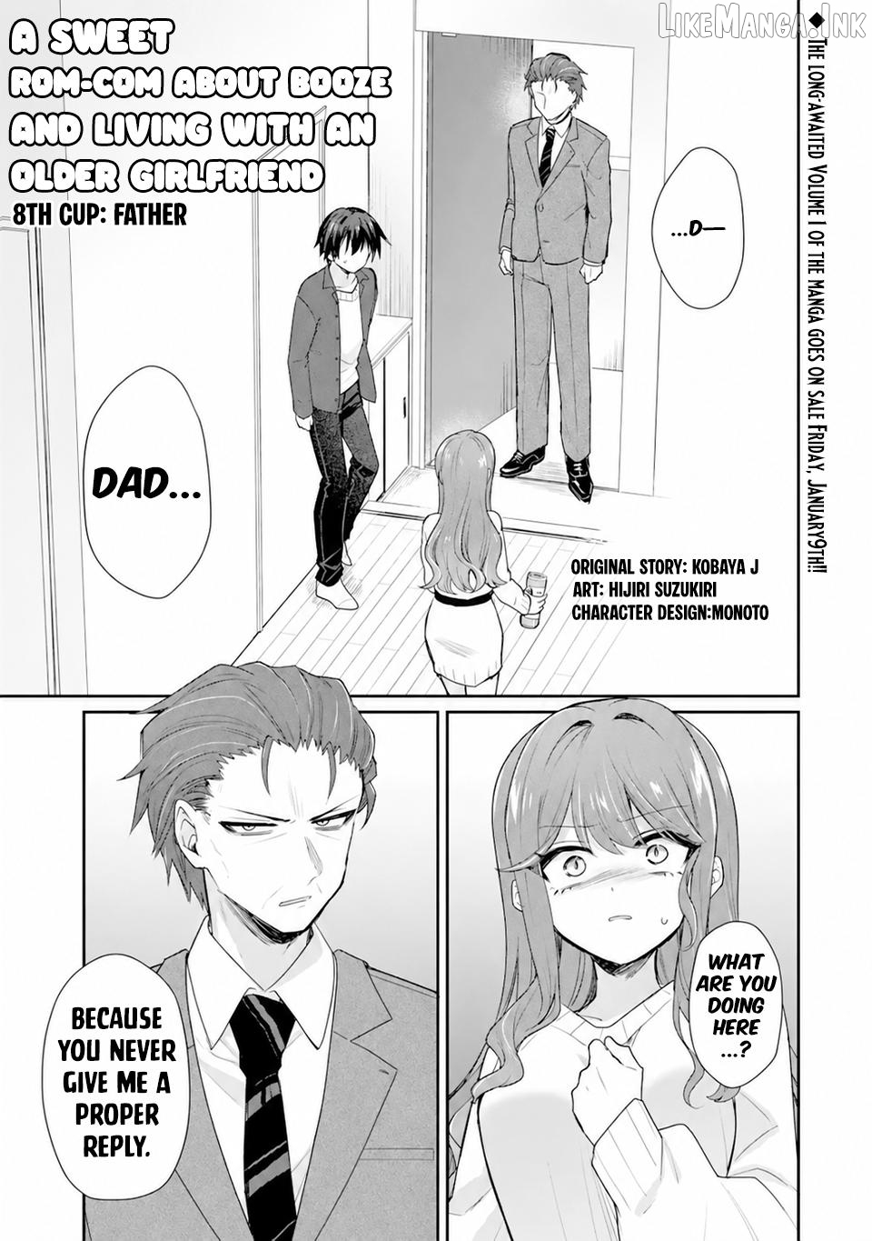 Sweet Cohabitation Romcom With My Senior Girlfriend and Alcohol Starts At Twenty Chapter 8 - page 2