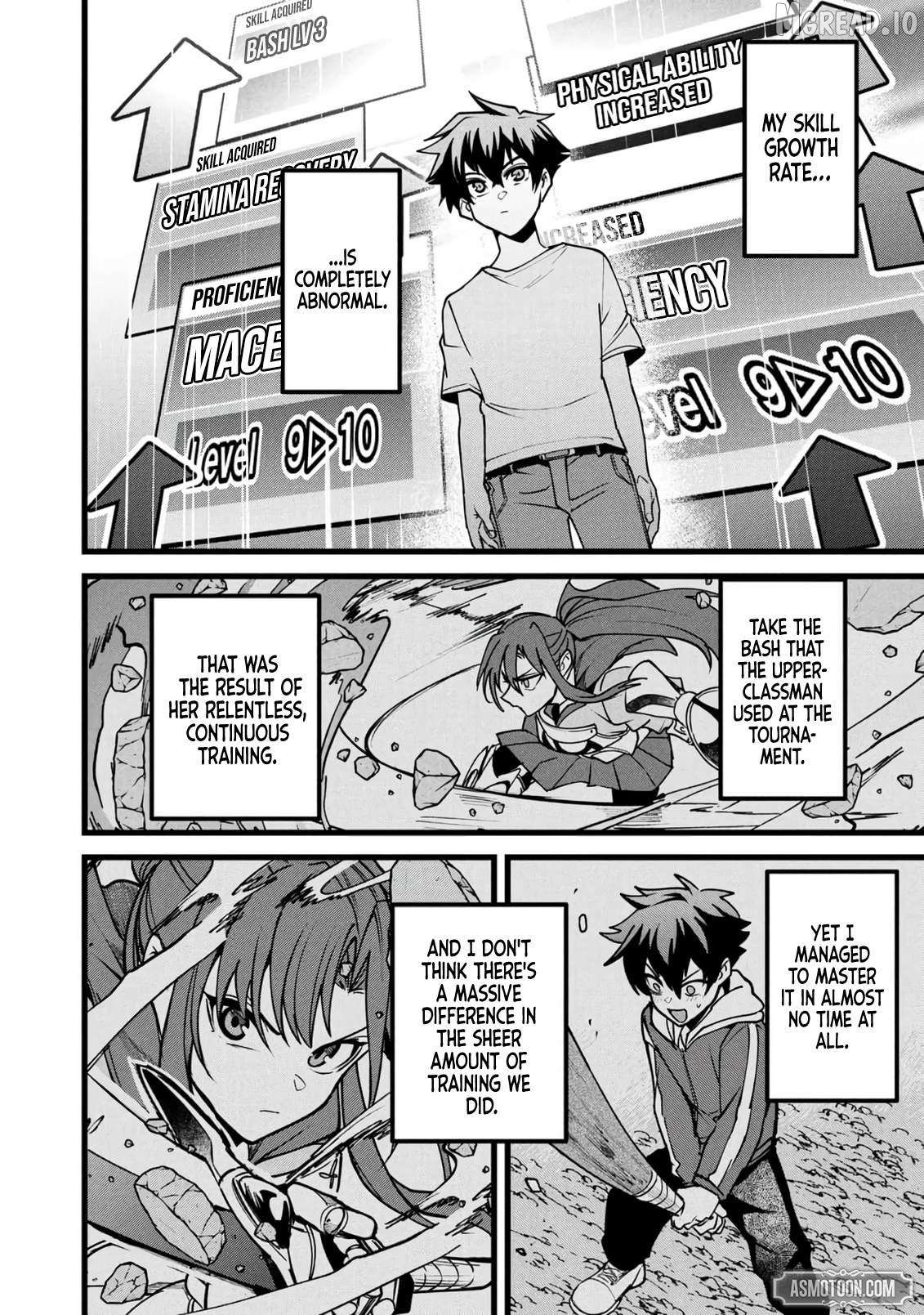 Reincarnation of the Online Game Addict ~ I Can’t Use the Overpowered Fists That Made Me the Fist King, so Now I Swing a Club for Eight Hours a Day Chapter 28 - page 8