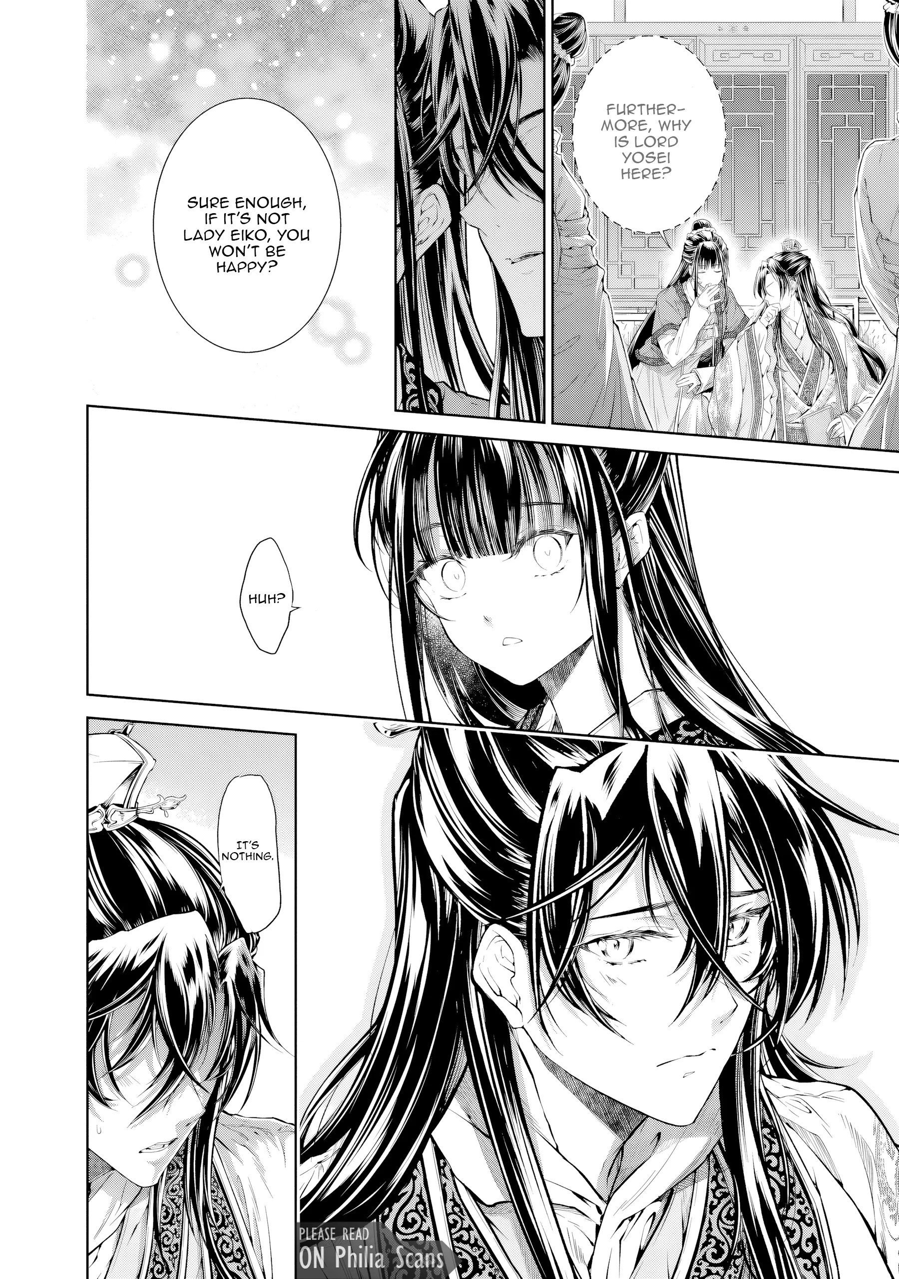 Moumoku no Orihime wa Koukyuu de Koutei to no Koi wo Tsumugu Chapter 4 - page 8