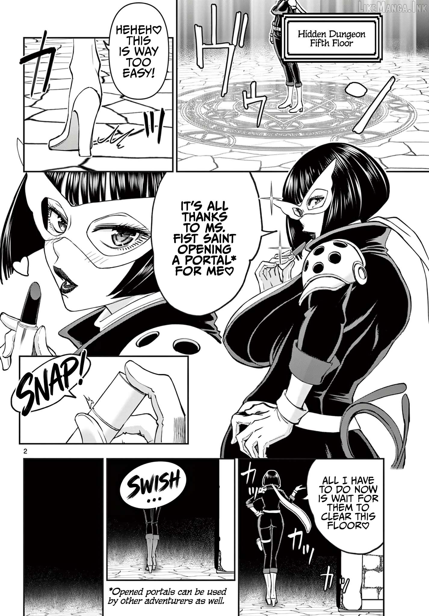 Ura Dungeon Okusan Chapter 26 - page 3