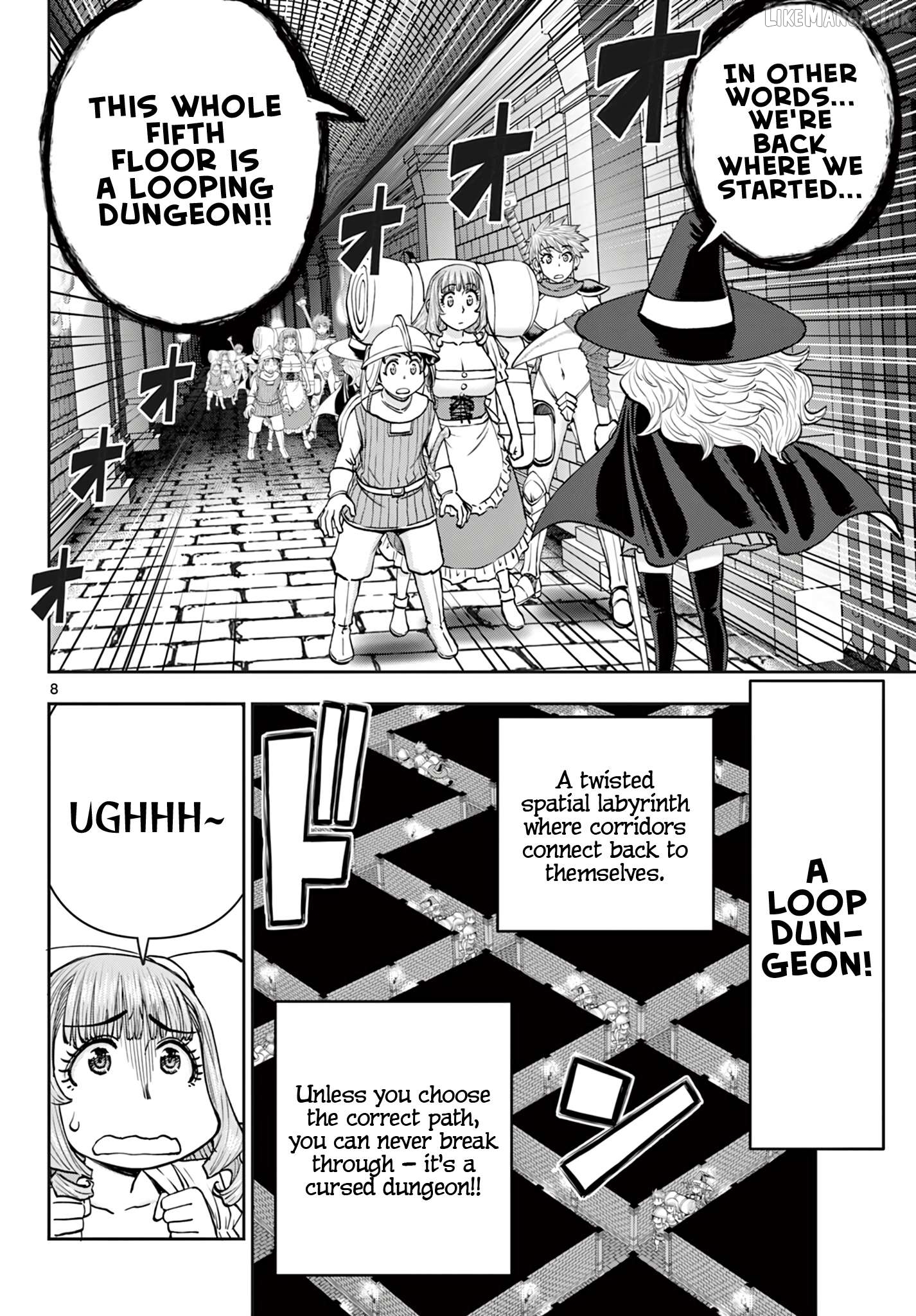 Ura Dungeon Okusan Chapter 26 - page 9