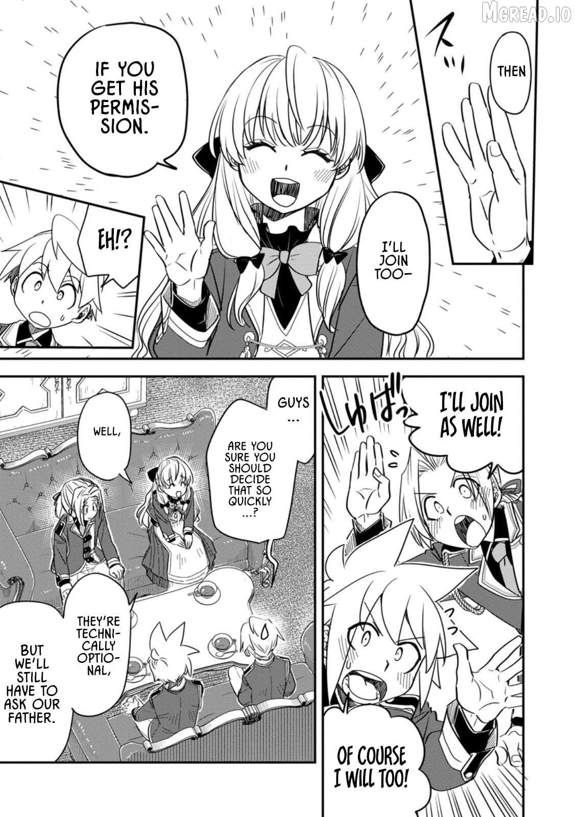 Tensei shitara Heimin deshita. ~Seikatsu Suijun ni Taerarenai no de Kizoku wo Mezashimasu~ Chapter 32.1 - page 9