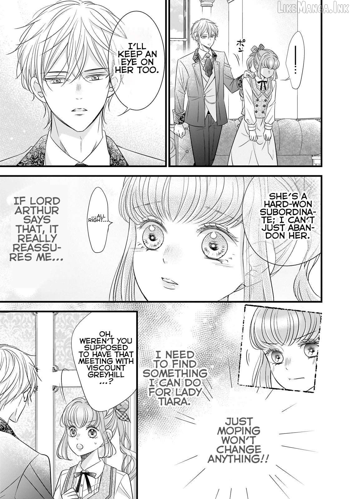 Shigoto Ningen na Hakushaku Reijou wa Koori no Saishou-sama no Ai wo mi Ayamatte iru Chapter 13 - page 28