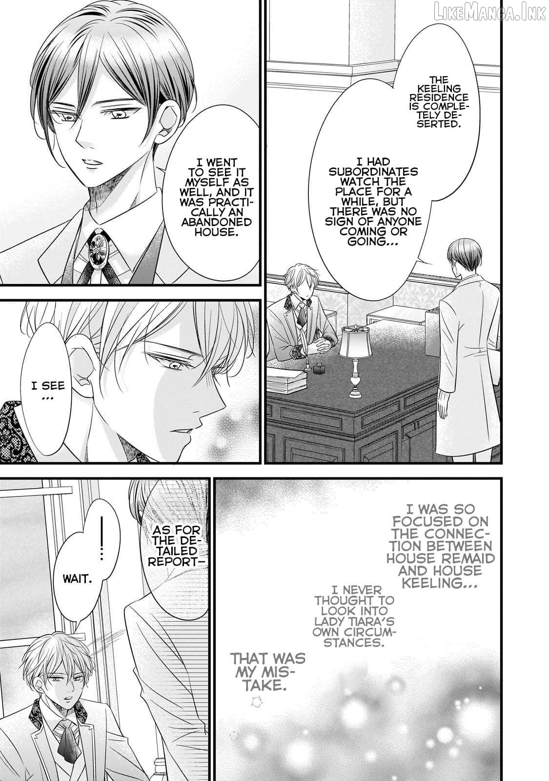 Shigoto Ningen na Hakushaku Reijou wa Koori no Saishou-sama no Ai wo mi Ayamatte iru Chapter 14.1 - page 12