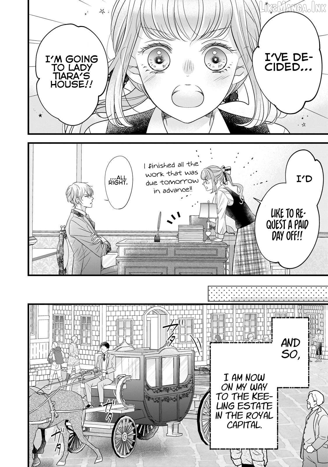 Shigoto Ningen na Hakushaku Reijou wa Koori no Saishou-sama no Ai wo mi Ayamatte iru Chapter 14.1 - page 3