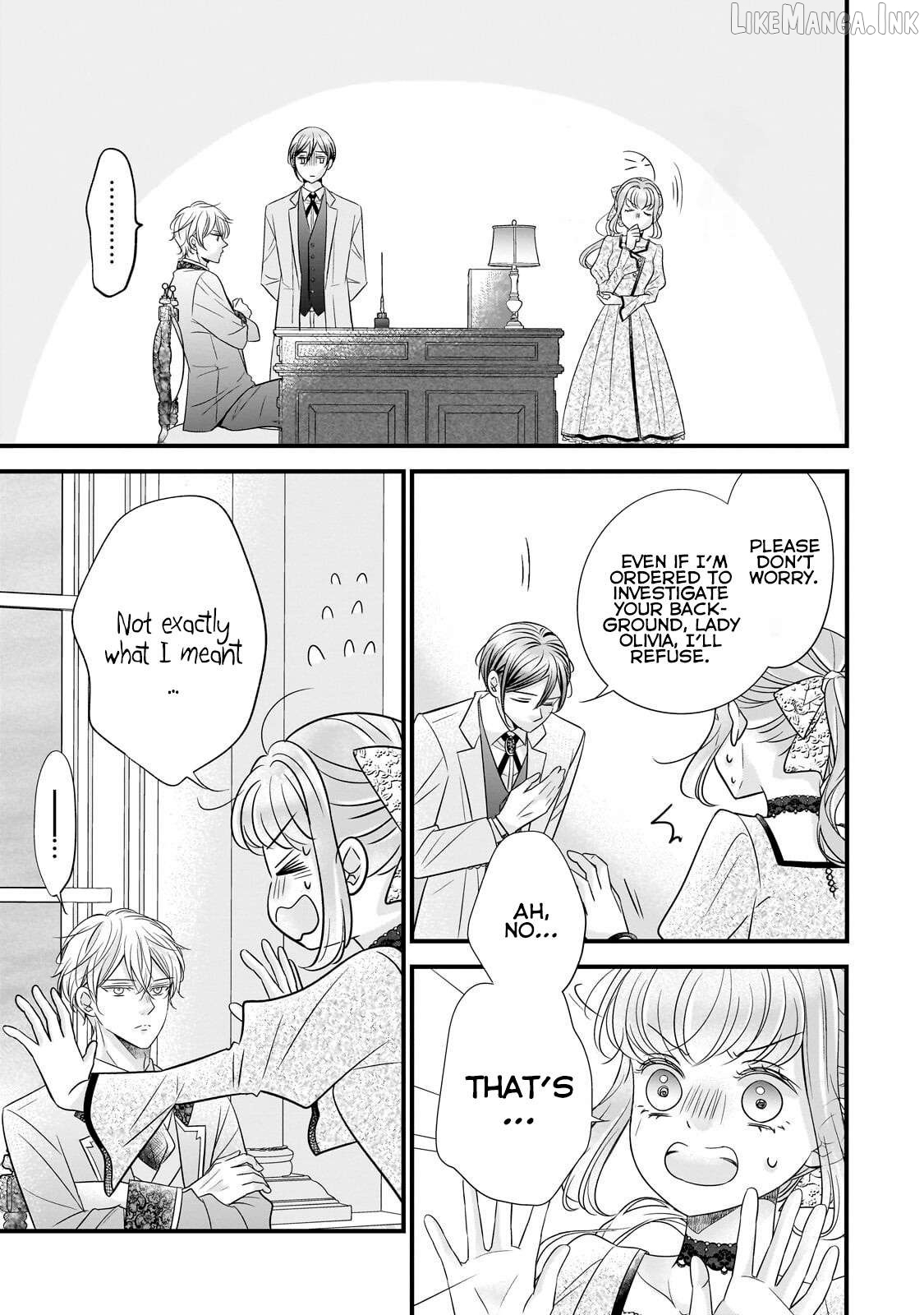 Shigoto Ningen na Hakushaku Reijou wa Koori no Saishou-sama no Ai wo mi Ayamatte iru Chapter 14.2 - page 4
