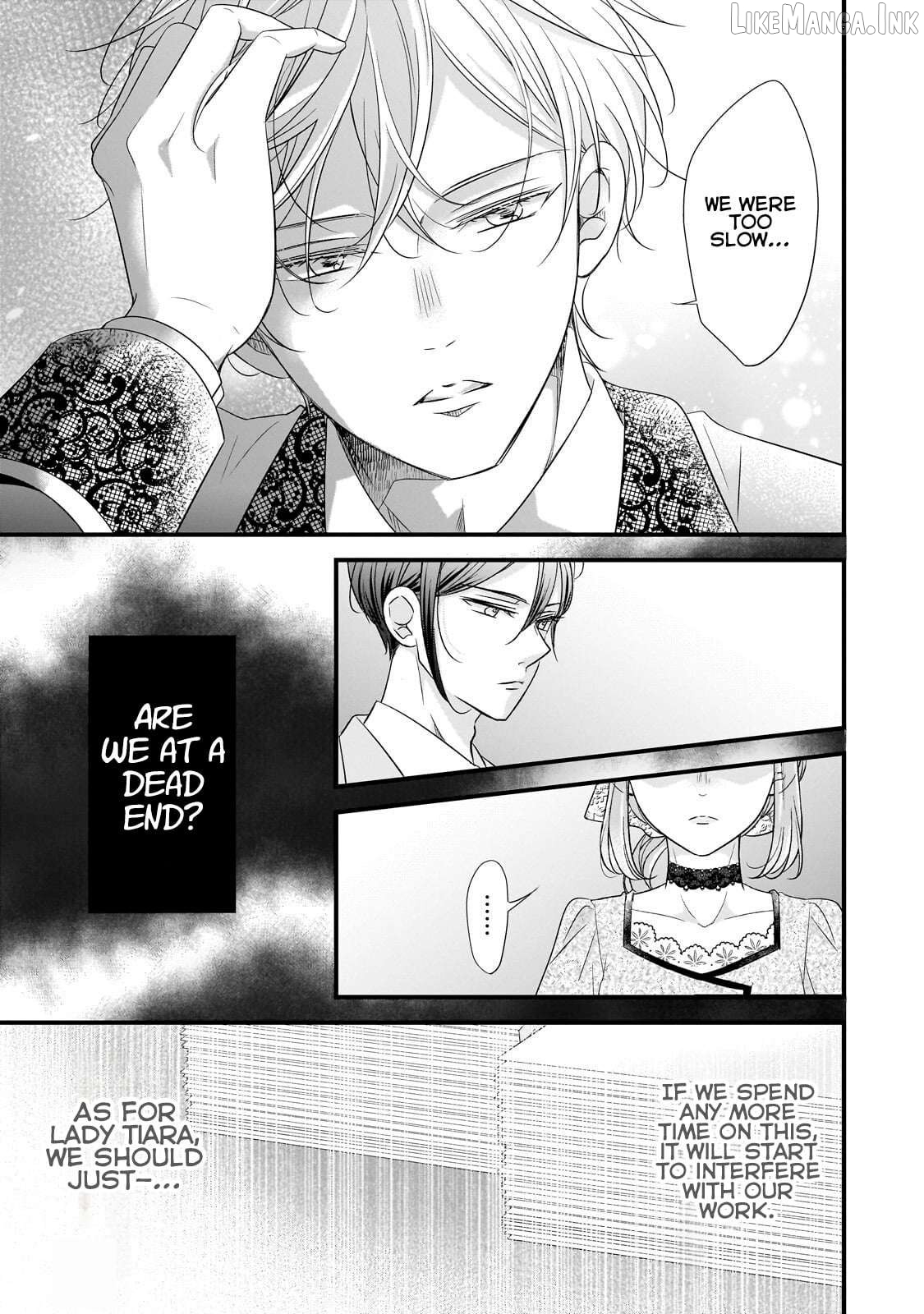 Shigoto Ningen na Hakushaku Reijou wa Koori no Saishou-sama no Ai wo mi Ayamatte iru Chapter 14.2 - page 8