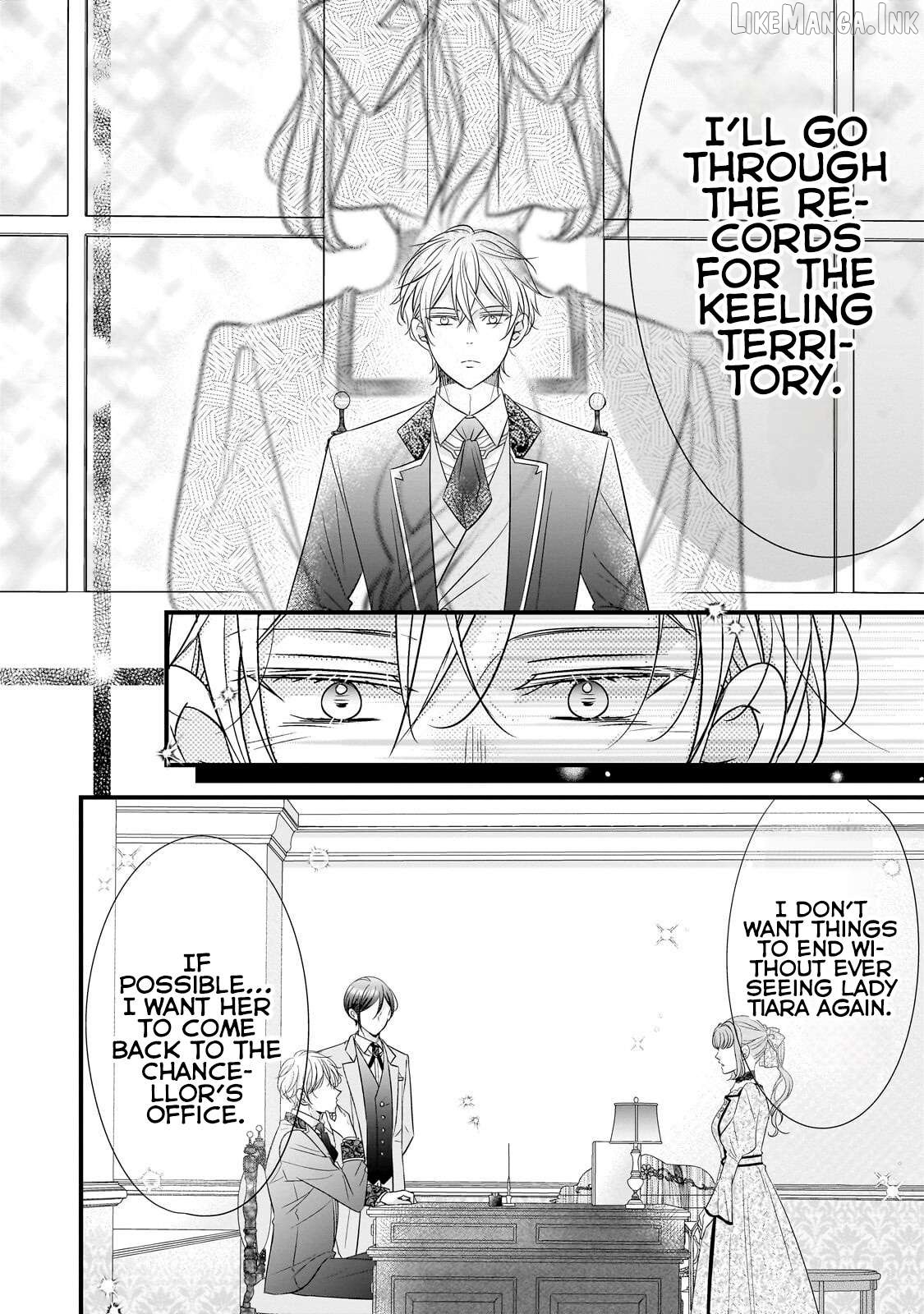 Shigoto Ningen na Hakushaku Reijou wa Koori no Saishou-sama no Ai wo mi Ayamatte iru Chapter 14.2 - page 9