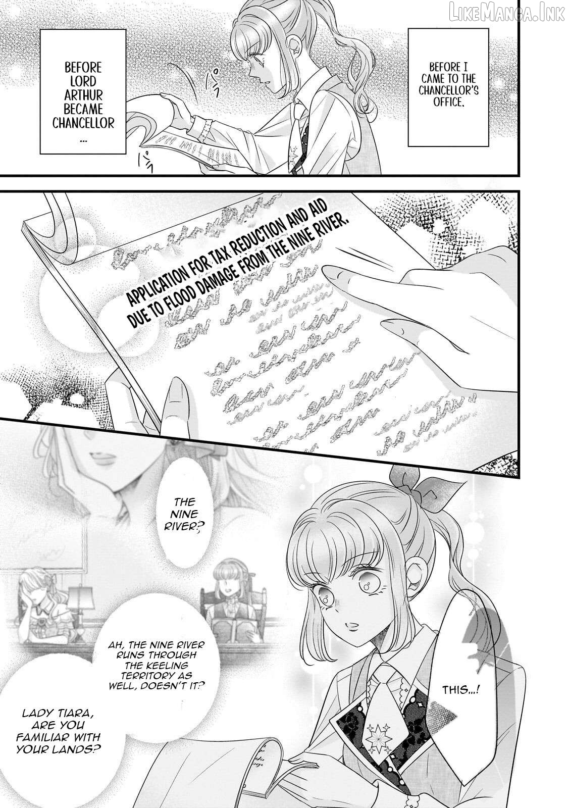 Shigoto Ningen na Hakushaku Reijou wa Koori no Saishou-sama no Ai wo mi Ayamatte iru Chapter 15.1 - page 10