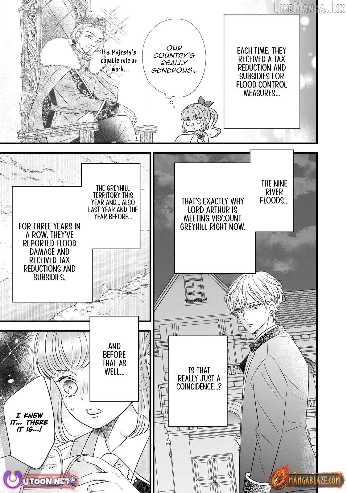 Shigoto Ningen na Hakushaku Reijou wa Koori no Saishou-sama no Ai wo mi Ayamatte iru Chapter 15.1 - page 12