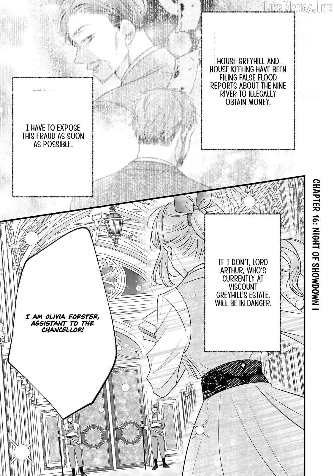 Shigoto Ningen na Hakushaku Reijou wa Koori no Saishou-sama no Ai wo mi Ayamatte iru Chapter 16.1 - page 3