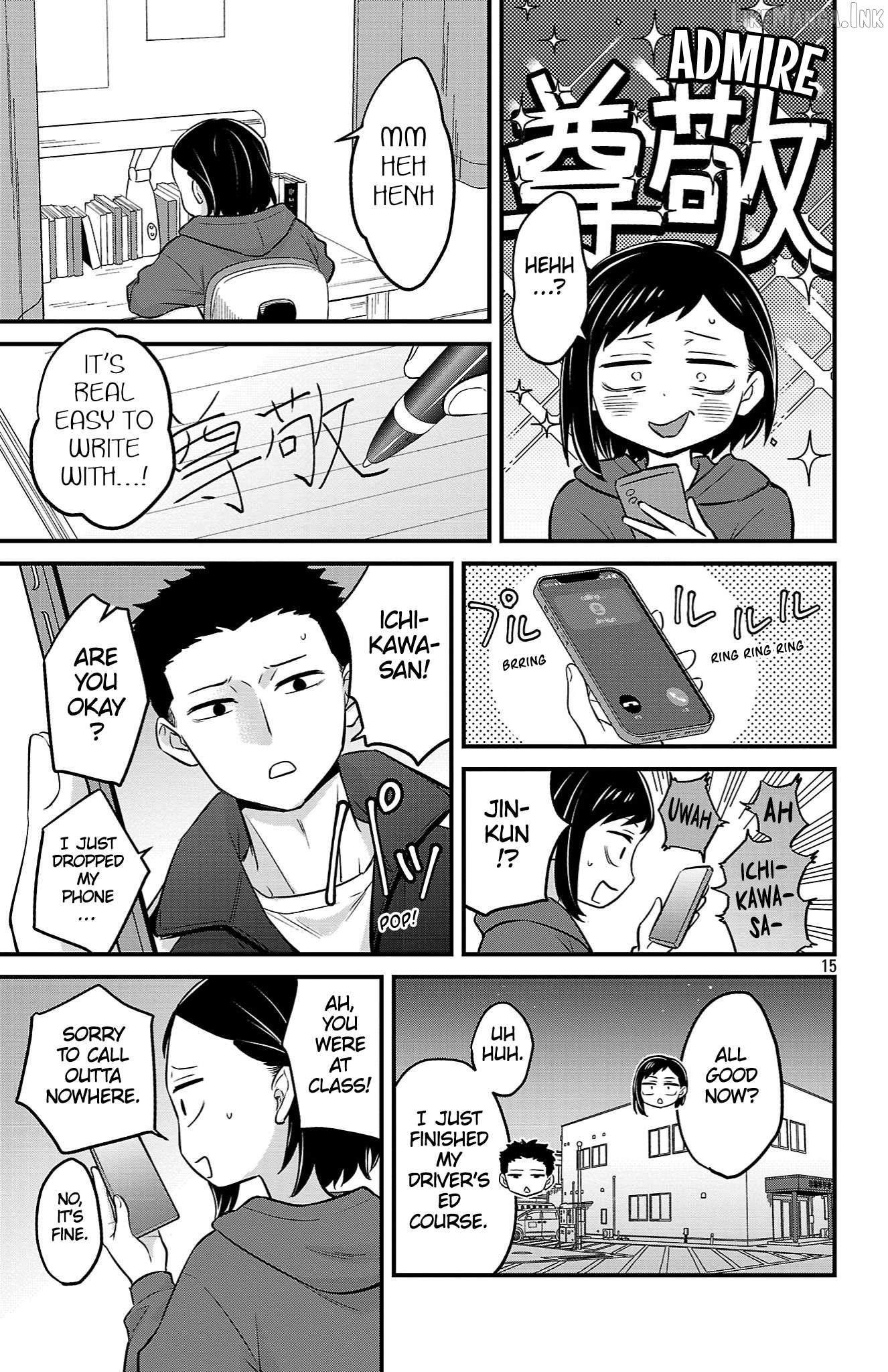 Boku no Kokoro no Yabai Yatsu: Love Comedy ga Hajimaranai Chapter 21 - page 15