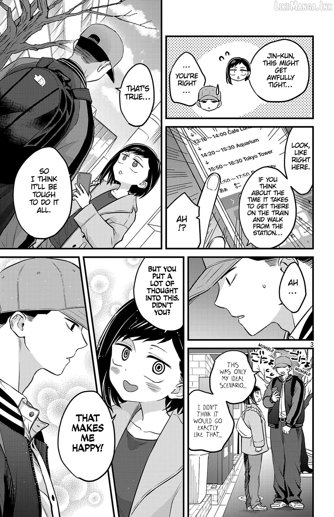 Boku no Kokoro no Yabai Yatsu: Love Comedy ga Hajimaranai Chapter 21 - page 3