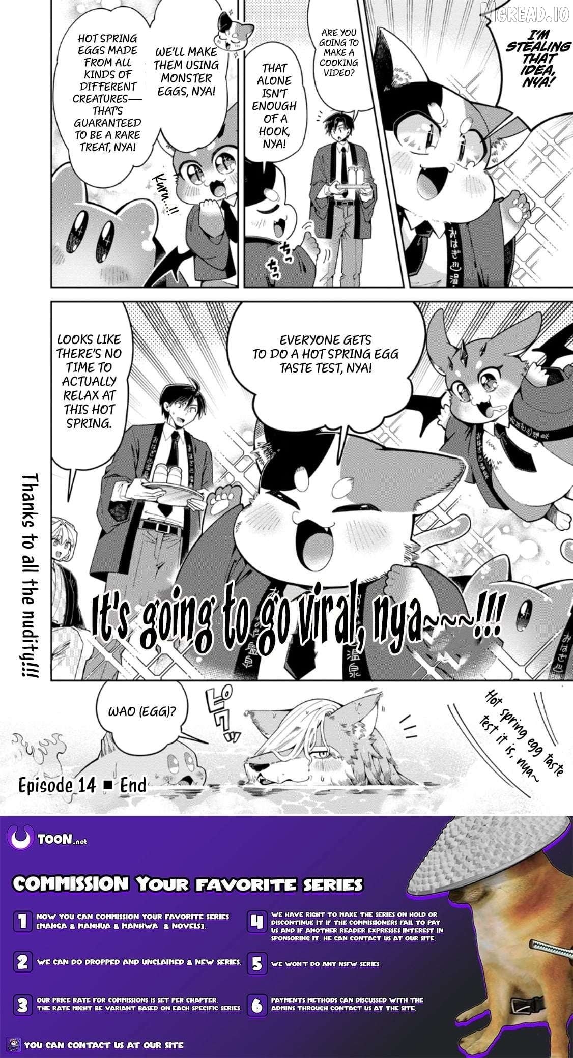 I'm an Overworked Corporate Slave, but After Being Embraced by a Dragon, I Started Streaming My Pet Life With a Tiny Dragon and Monsters on a Farm Chapter 14.3 - page 7