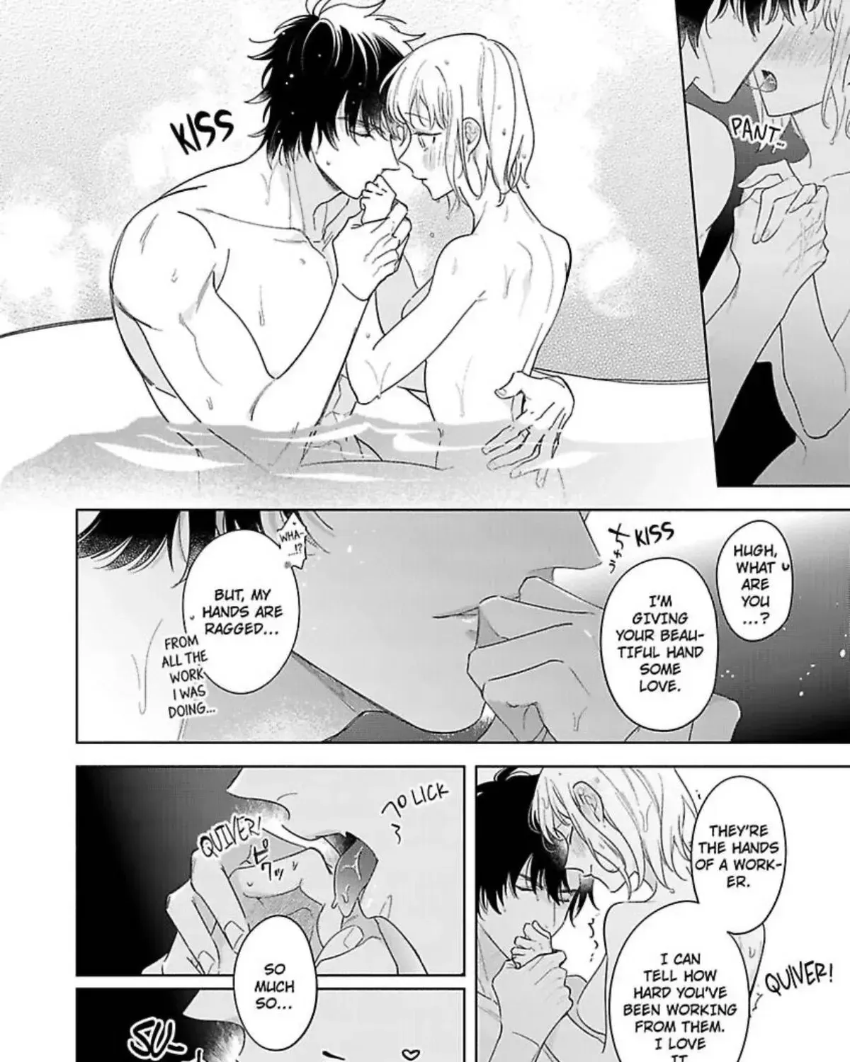Ookami Kishi-sama ga Watashi wo Sukisugite Sotobori wo Umete Kimasu!? - Dekasegi Reijou Kekkon Monogatari Chapter 5 - page 47