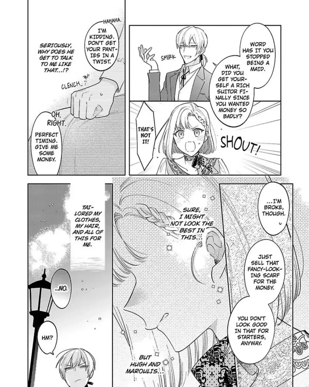 Ookami Kishi-sama ga Watashi wo Sukisugite Sotobori wo Umete Kimasu!? - Dekasegi Reijou Kekkon Monogatari Chapter 5 - page 7