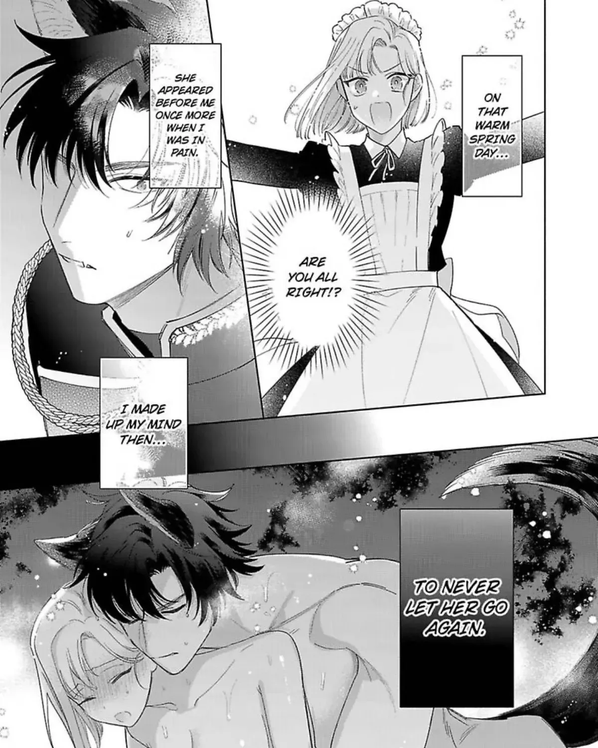 Ookami Kishi-sama ga Watashi wo Sukisugite Sotobori wo Umete Kimasu!? - Dekasegi Reijou Kekkon Monogatari Chapter 6 - page 33