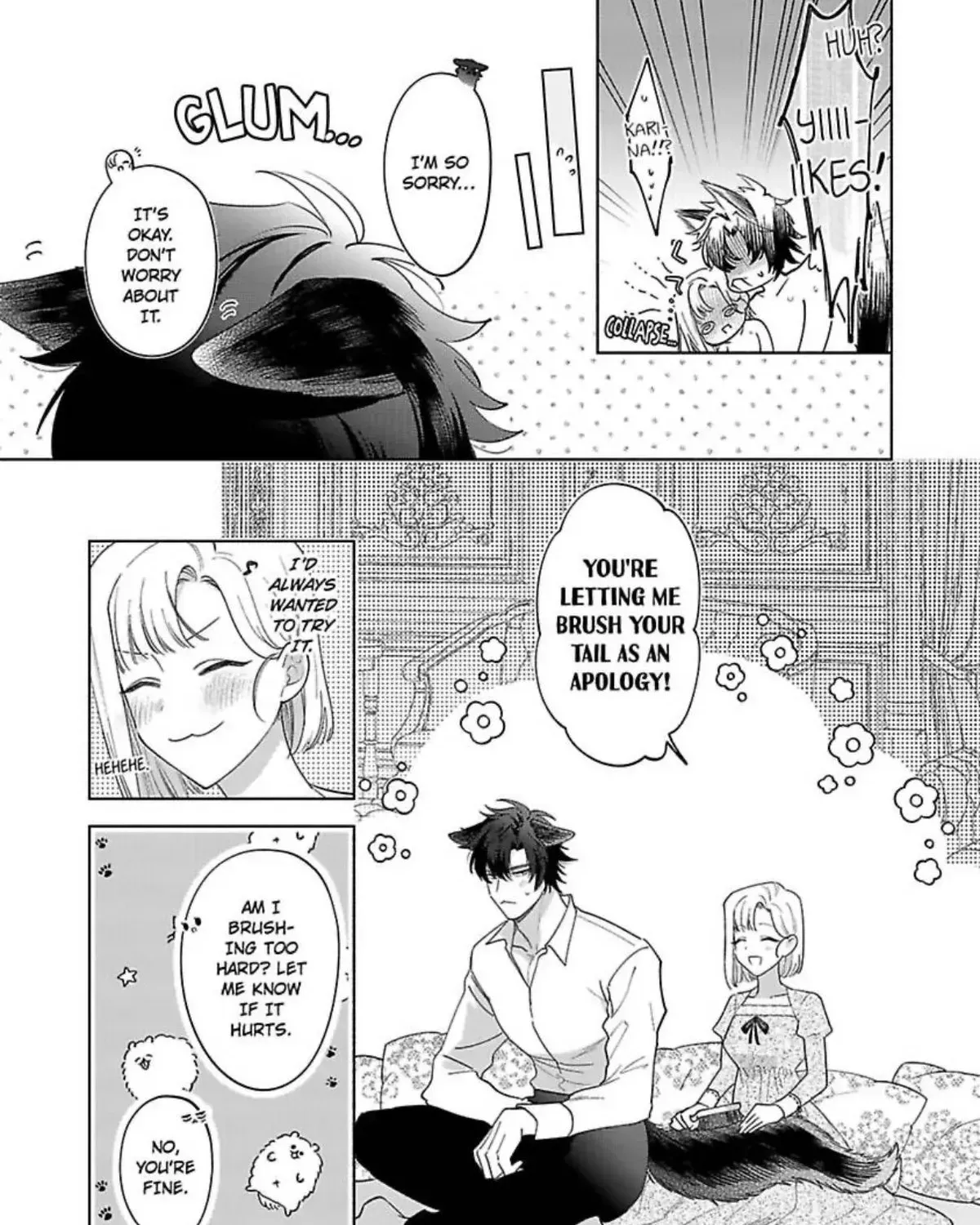 Ookami Kishi-sama ga Watashi wo Sukisugite Sotobori wo Umete Kimasu!? - Dekasegi Reijou Kekkon Monogatari Chapter 6 - page 41