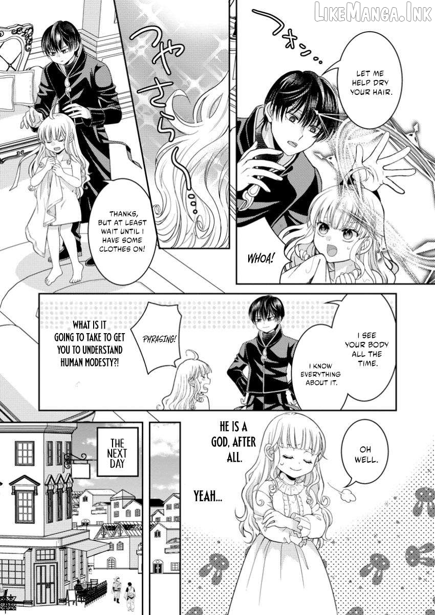 The Fake Saint Becomes a Little Girl and Enjoys an Exile Life with an Overly Affectionate God. Chapter 4.2 - page 10