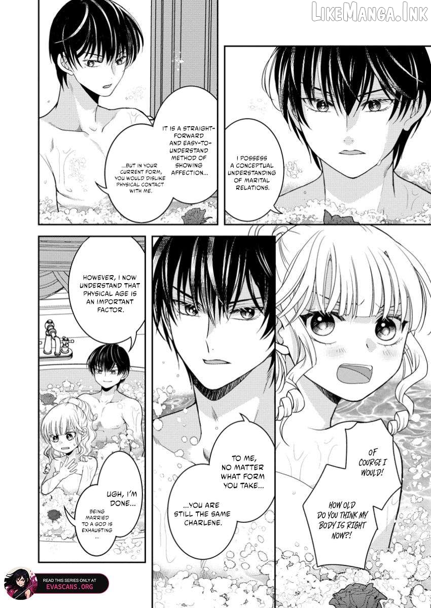 The Fake Saint Becomes a Little Girl and Enjoys an Exile Life with an Overly Affectionate God. Chapter 4.2 - page 8
