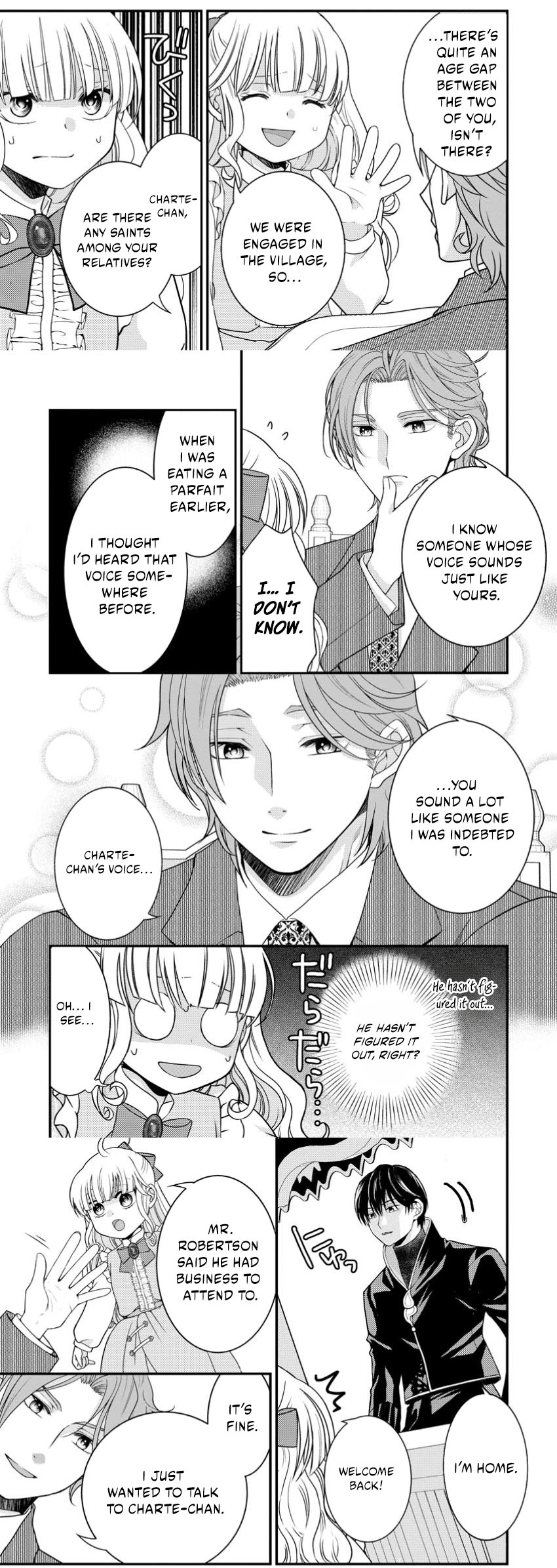 The Fake Saint Becomes a Little Girl and Enjoys an Exile Life with an Overly Affectionate God. Chapter 5.1 - page 3