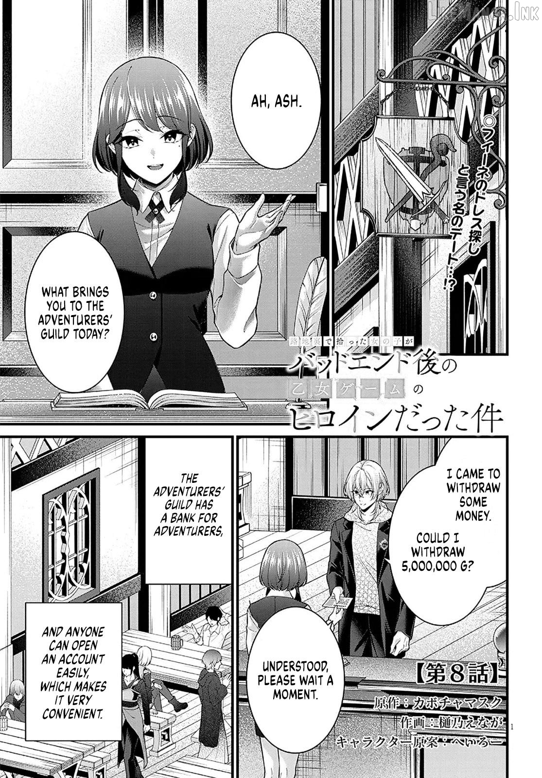 Rojiura de Hirotta Onnanoko ga Bad End-go no Otome Game no Heroine Datta Ken Chapter 8 - page 1