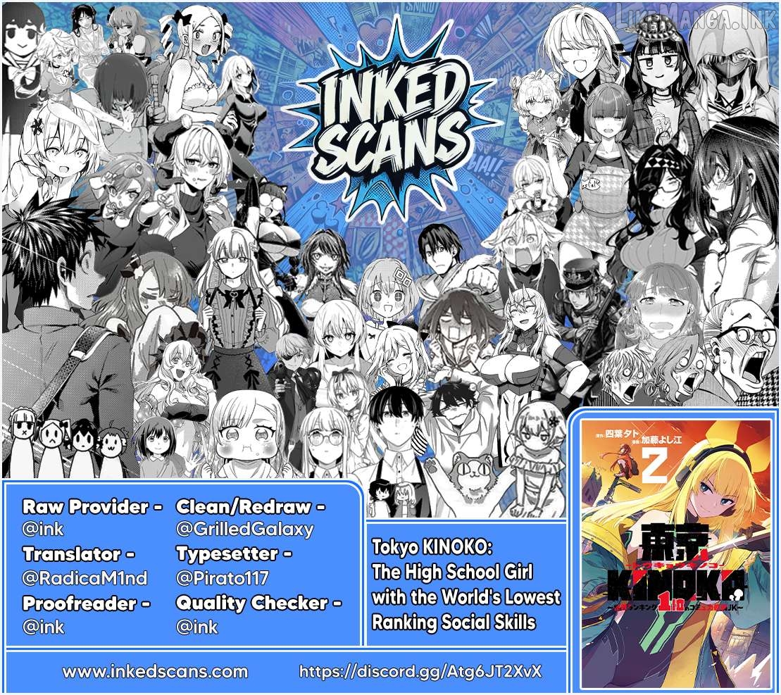 Tokyo KINOKO: The High School Girl with the World's Lowest Ranking Social Skills Chapter 22 - page 20