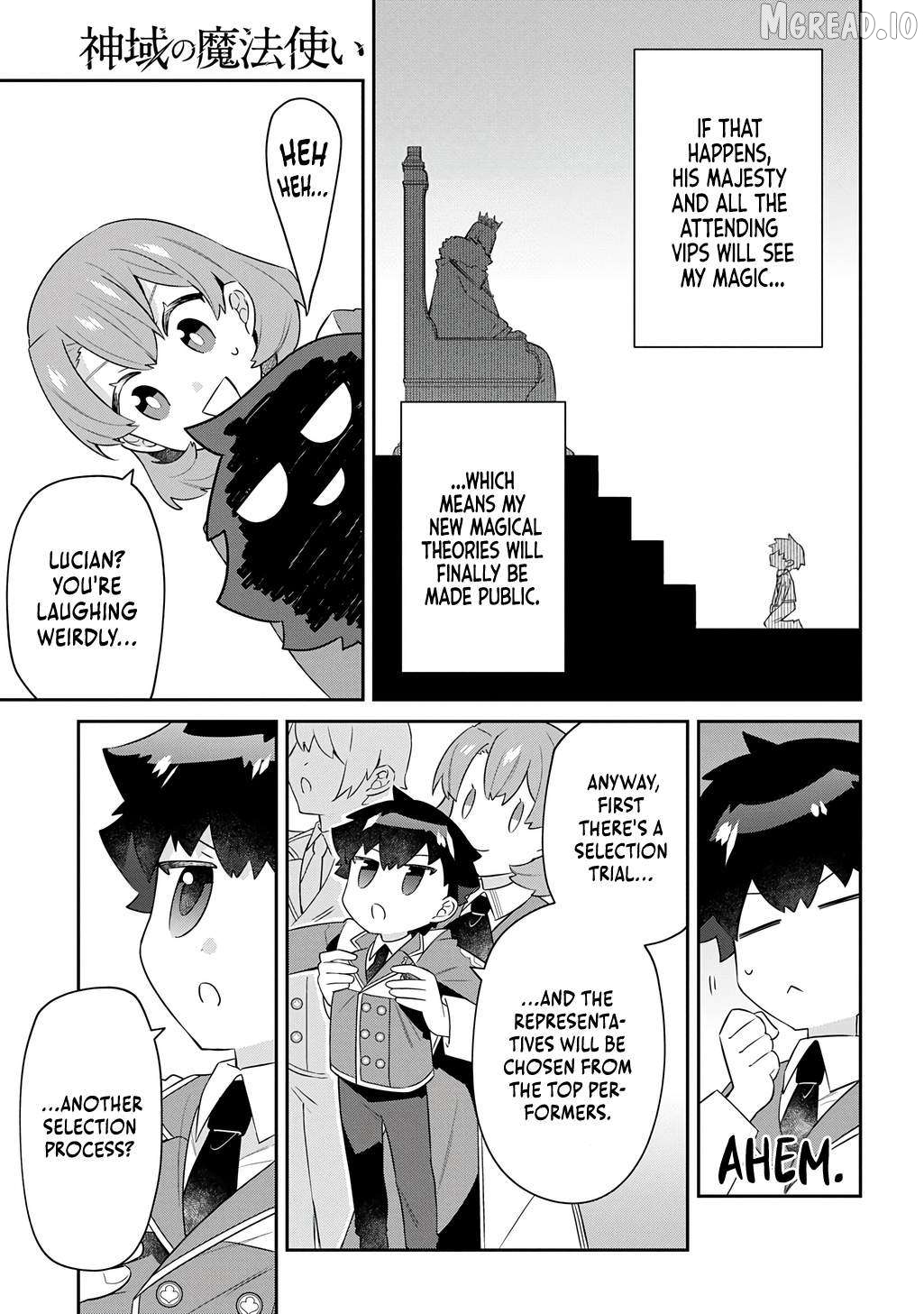 The Divine Mage: The God-Beloved Dropout Enters the Magic Academy Chapter 15 - page 4