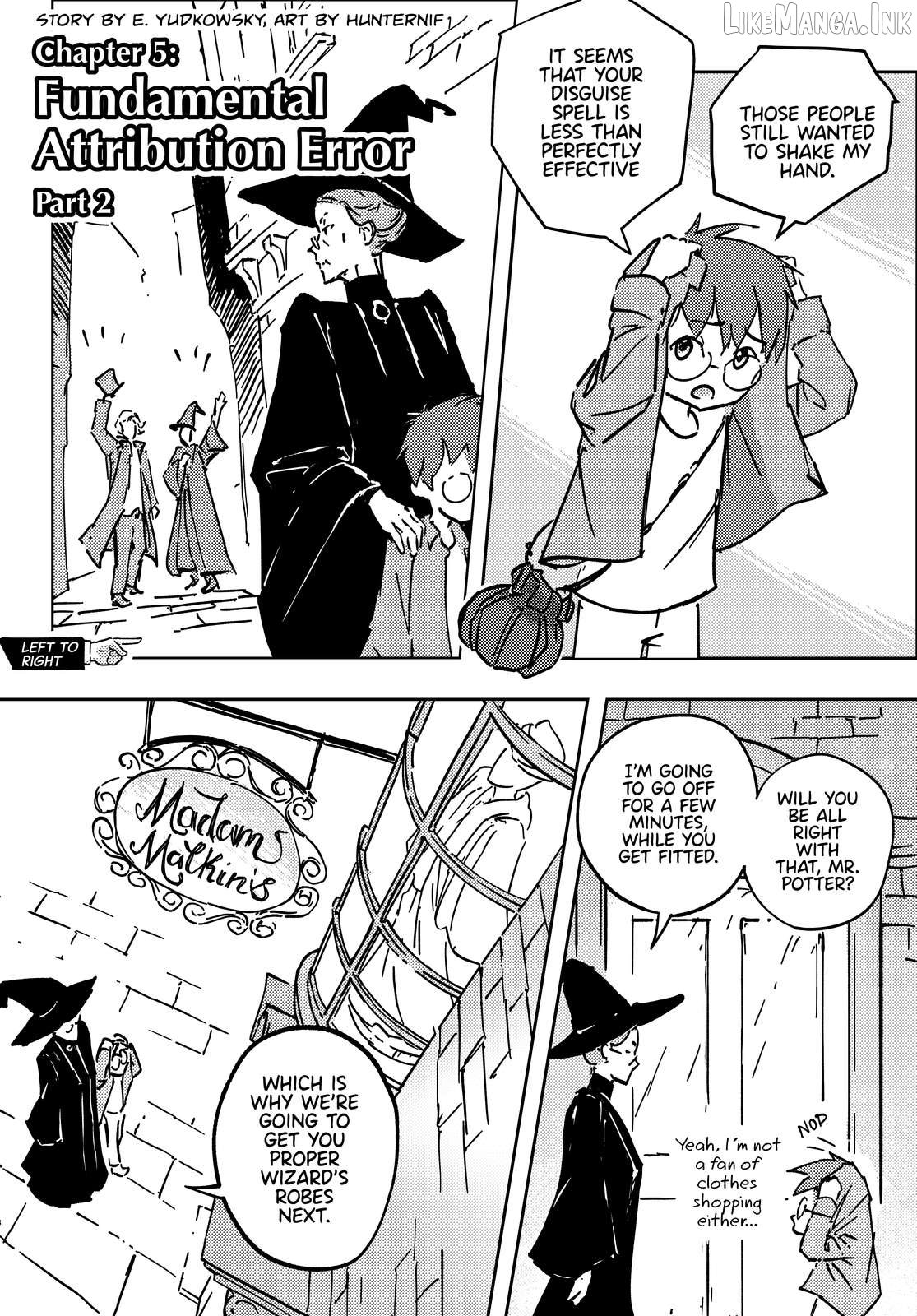 Harry Potter and the Methods of Rationality Chapter 5.2 - page 1