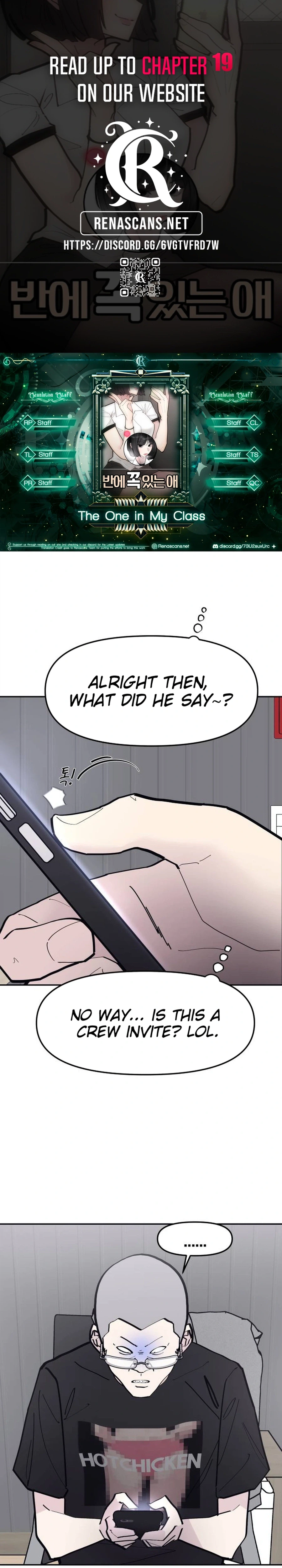The One in My Class Chapter 14 - page 1