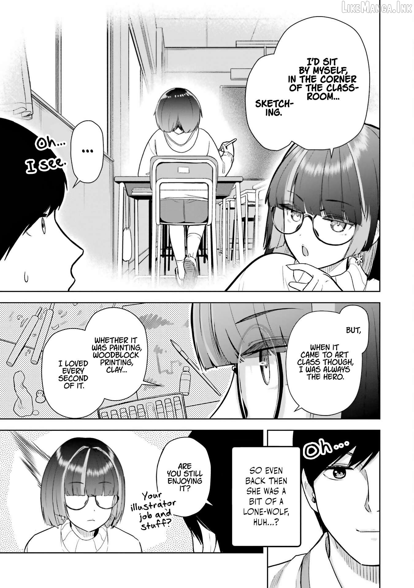 Tachi Nomi Izakaya De Kei Joshidaisei Ga Tonari Ni Kuru Hanashi Chapter 6 - page 8