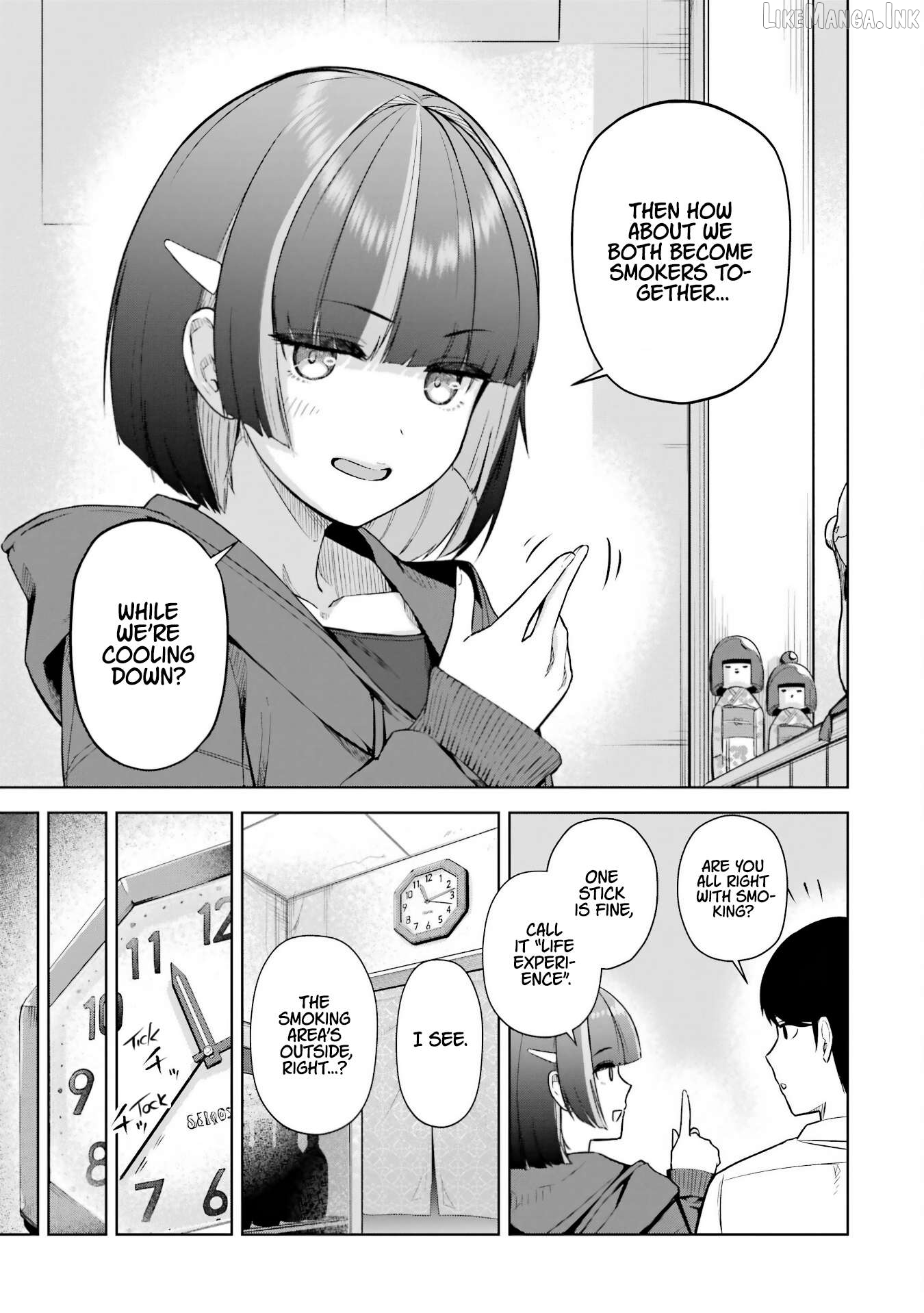 Tachi Nomi Izakaya De Kei Joshidaisei Ga Tonari Ni Kuru Hanashi Chapter 7 - page 18