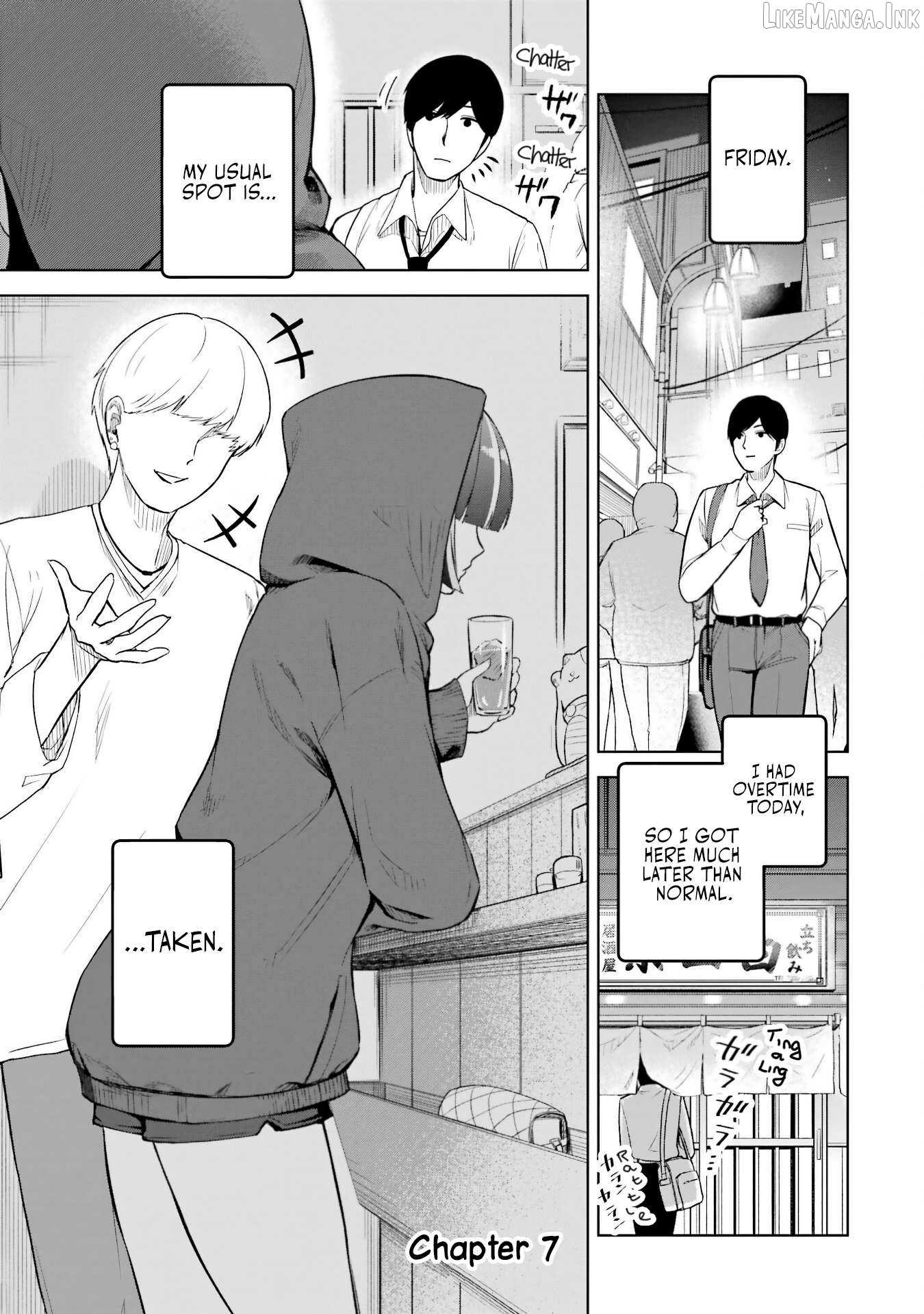 Tachi Nomi Izakaya De Kei Joshidaisei Ga Tonari Ni Kuru Hanashi Chapter 7 - page 2