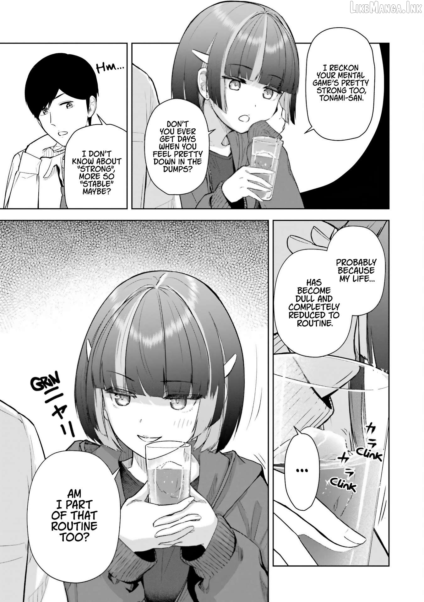 Tachi Nomi Izakaya De Kei Joshidaisei Ga Tonari Ni Kuru Hanashi Chapter 7 - page 6