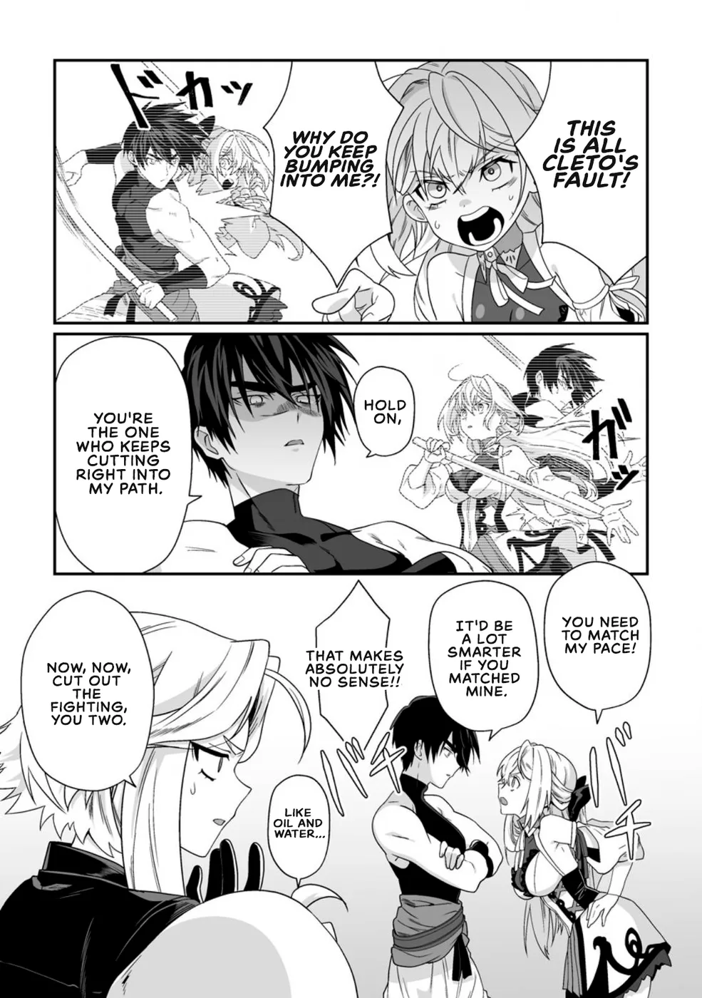Teisou Gyakuten Sekai De Yuiitsu No Otoko Kishi No Ore, Onna Kishi Gakuen Ni Nyuugaku Shitara Nazeka Eiyou Atsukai Sareta ~Zetsurin Skill De Harem Musou~ Chapter 11.3 - page 2
