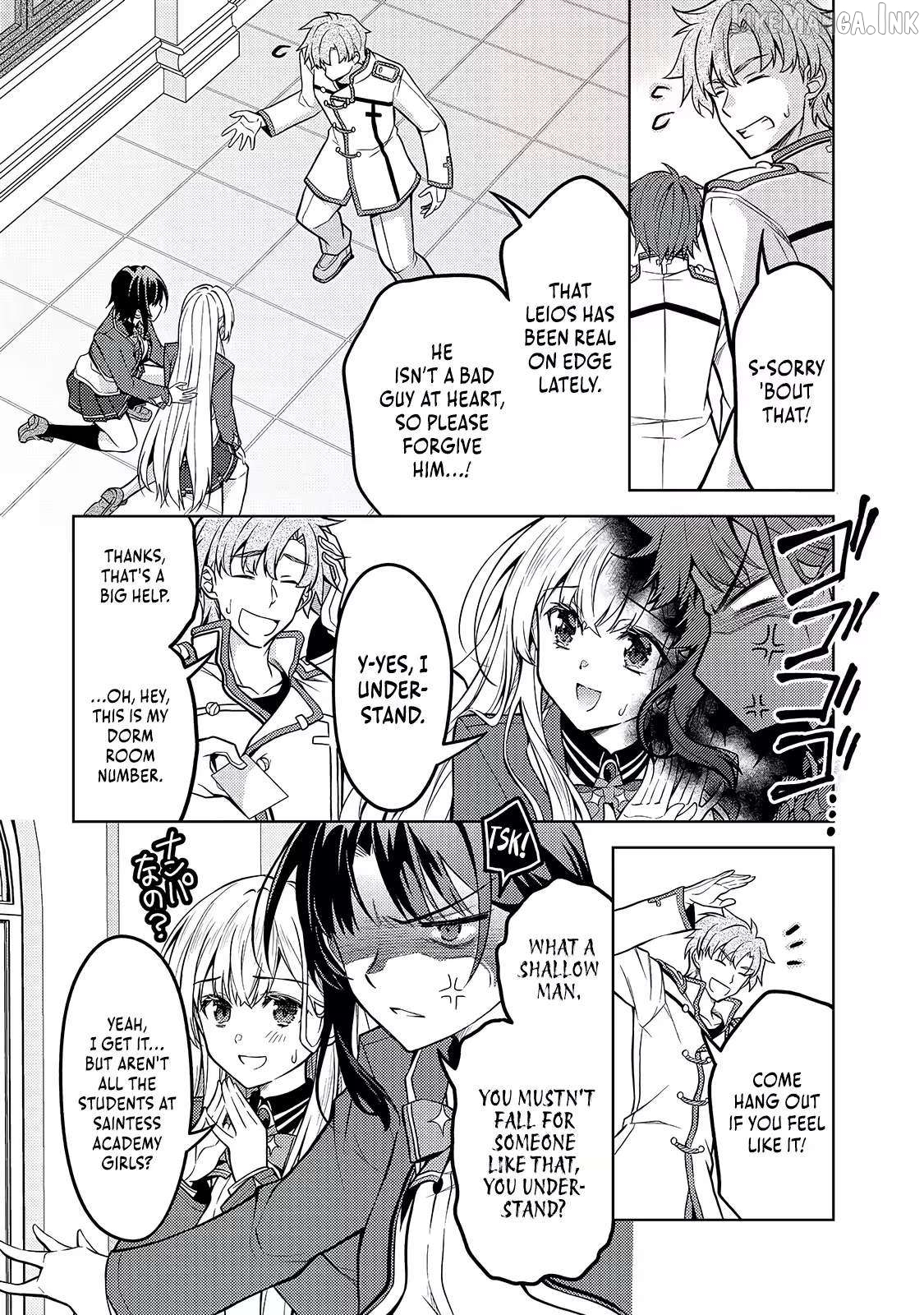 Da n Zai Sareta Ten Sei Seijō Wa, Aku Ya Kurei Ji Unomichiwoiku! Chapter 6.1 - page 6