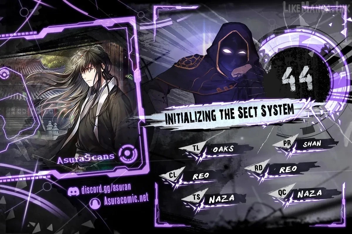 Initializing the Sect System Chapter 44 - page 1