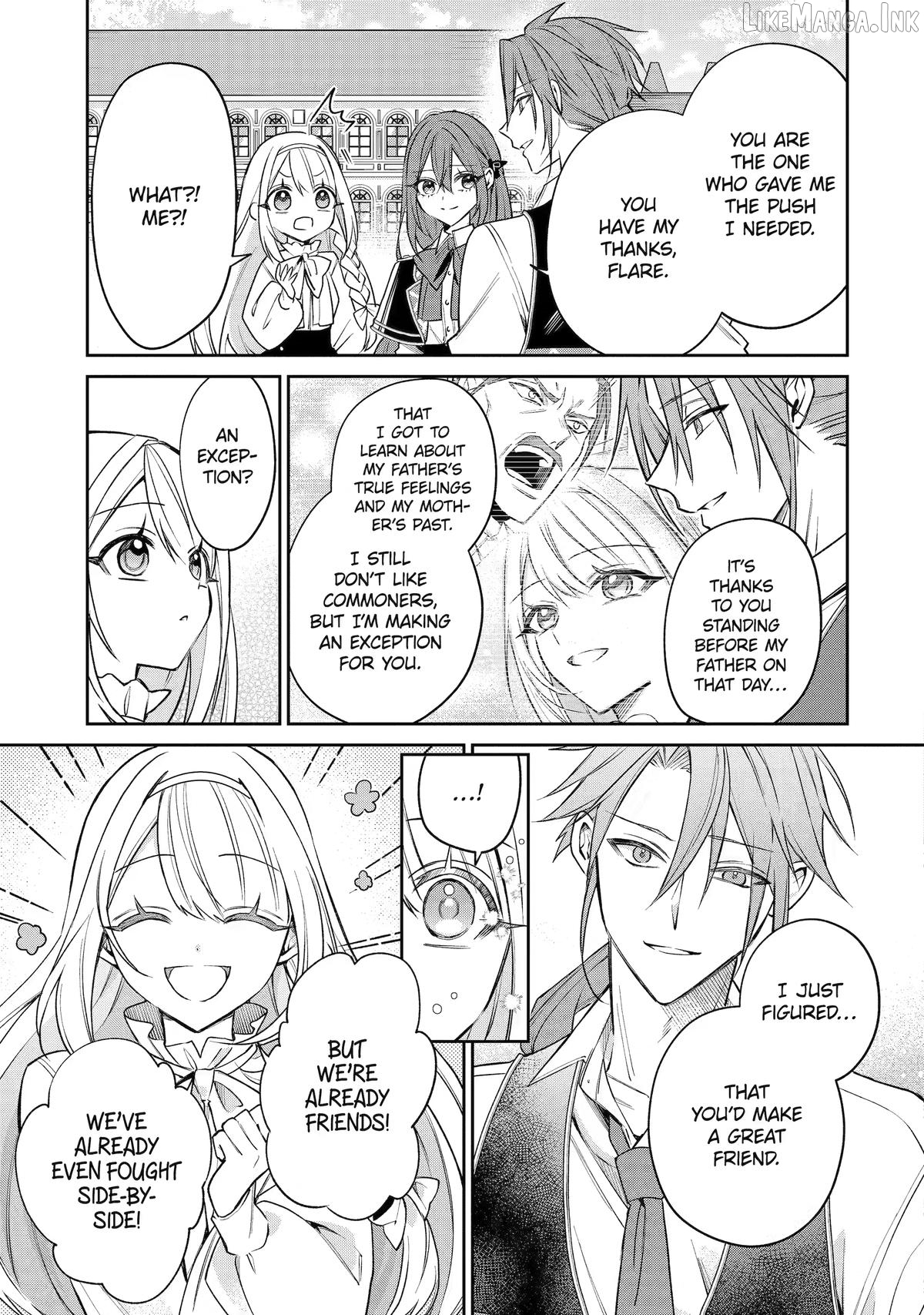 Akuyaku Reijou ni Tensei Shita Inaka Musume ga Bad End Kaihi ni Idomu Hanashi - Shinitakunai no de Last Boss Yori Tsuyoku Natte Mita Chapter 23 - page 17