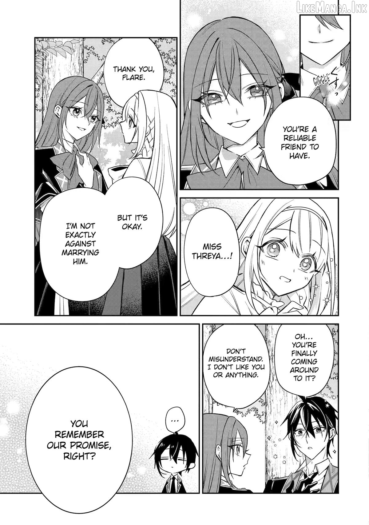 Akuyaku Reijou ni Tensei Shita Inaka Musume ga Bad End Kaihi ni Idomu Hanashi - Shinitakunai no de Last Boss Yori Tsuyoku Natte Mita Chapter 23 - page 31