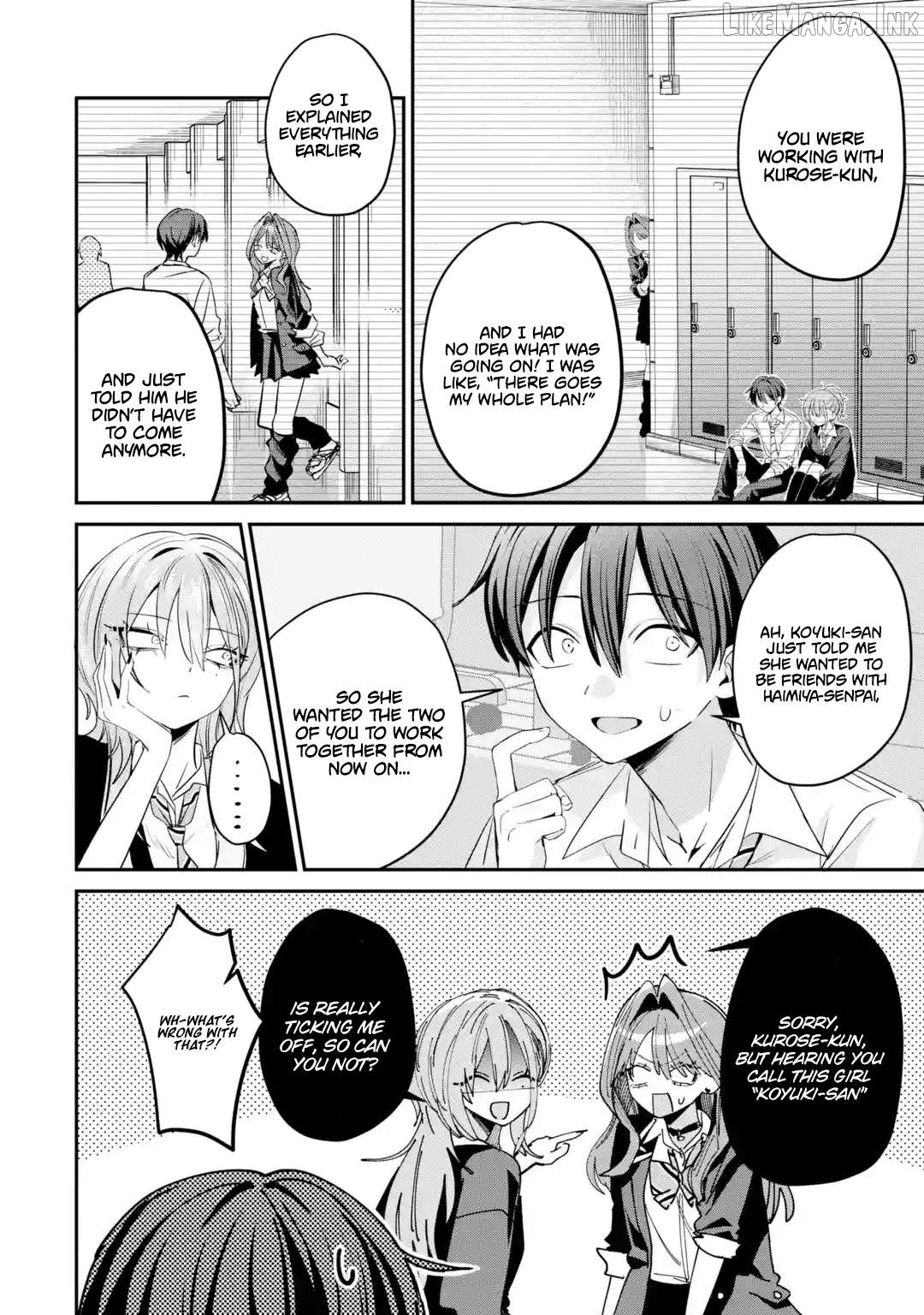 Haimiya-senpai wa Kowakute Kawaii Chapter 32 - page 20