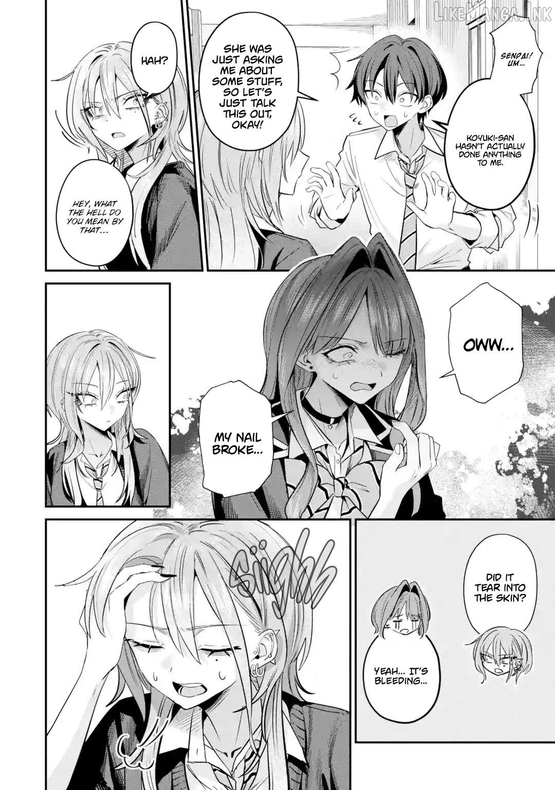 Haimiya-senpai wa Kowakute Kawaii Chapter 32 - page 6
