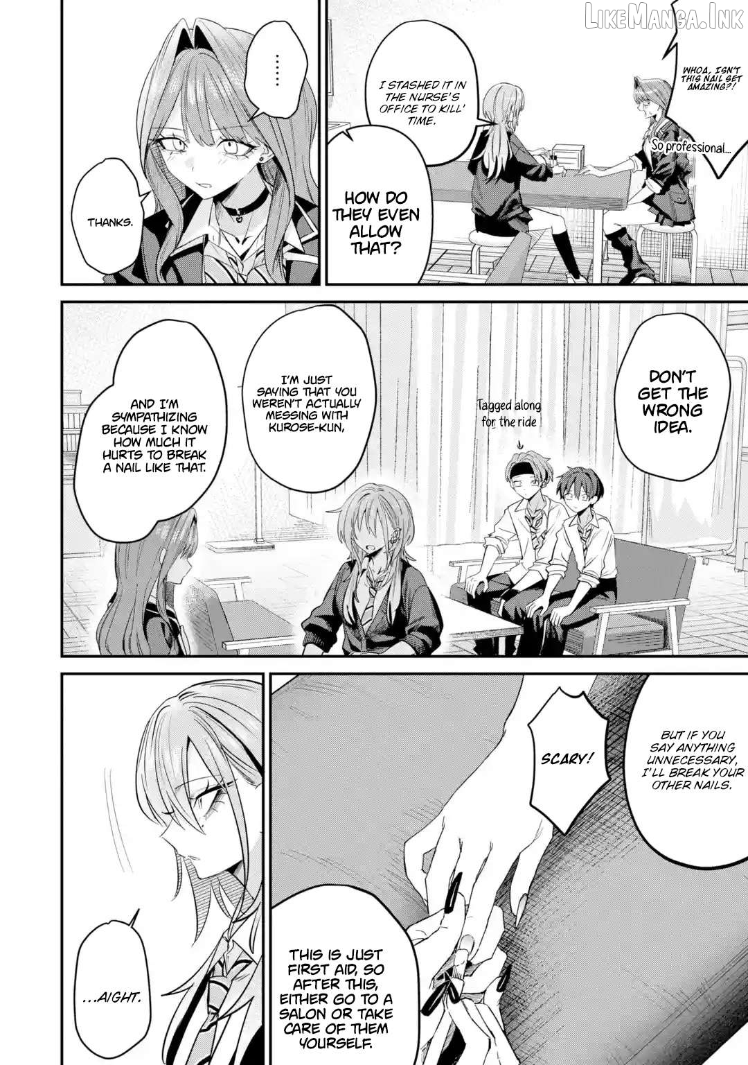 Haimiya-senpai wa Kowakute Kawaii Chapter 32 - page 8