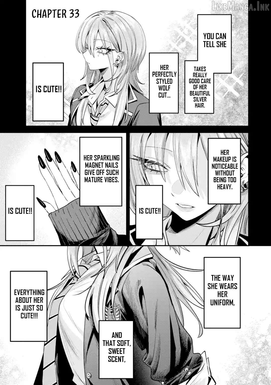 Haimiya-senpai wa Kowakute Kawaii Chapter 33 - page 1