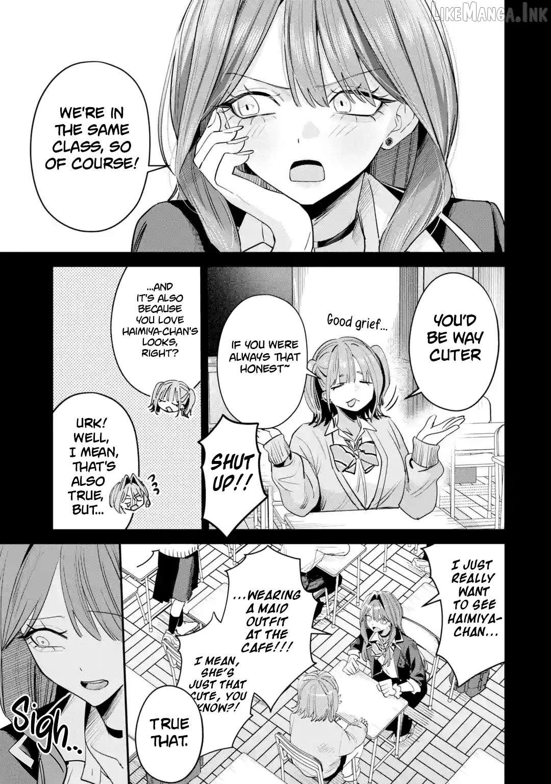 Haimiya-senpai wa Kowakute Kawaii Chapter 33 - page 3