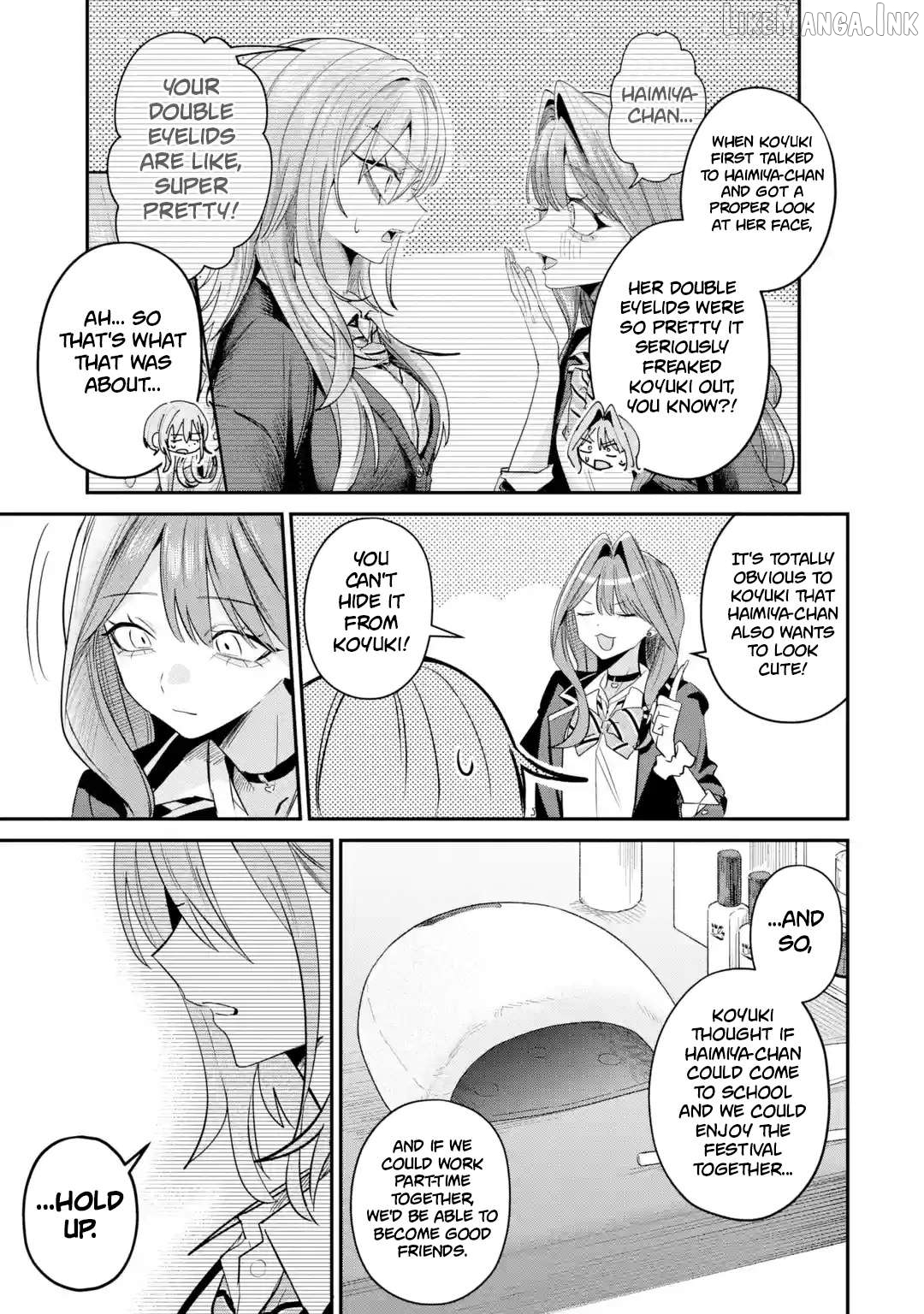 Haimiya-senpai wa Kowakute Kawaii Chapter 33 - page 7