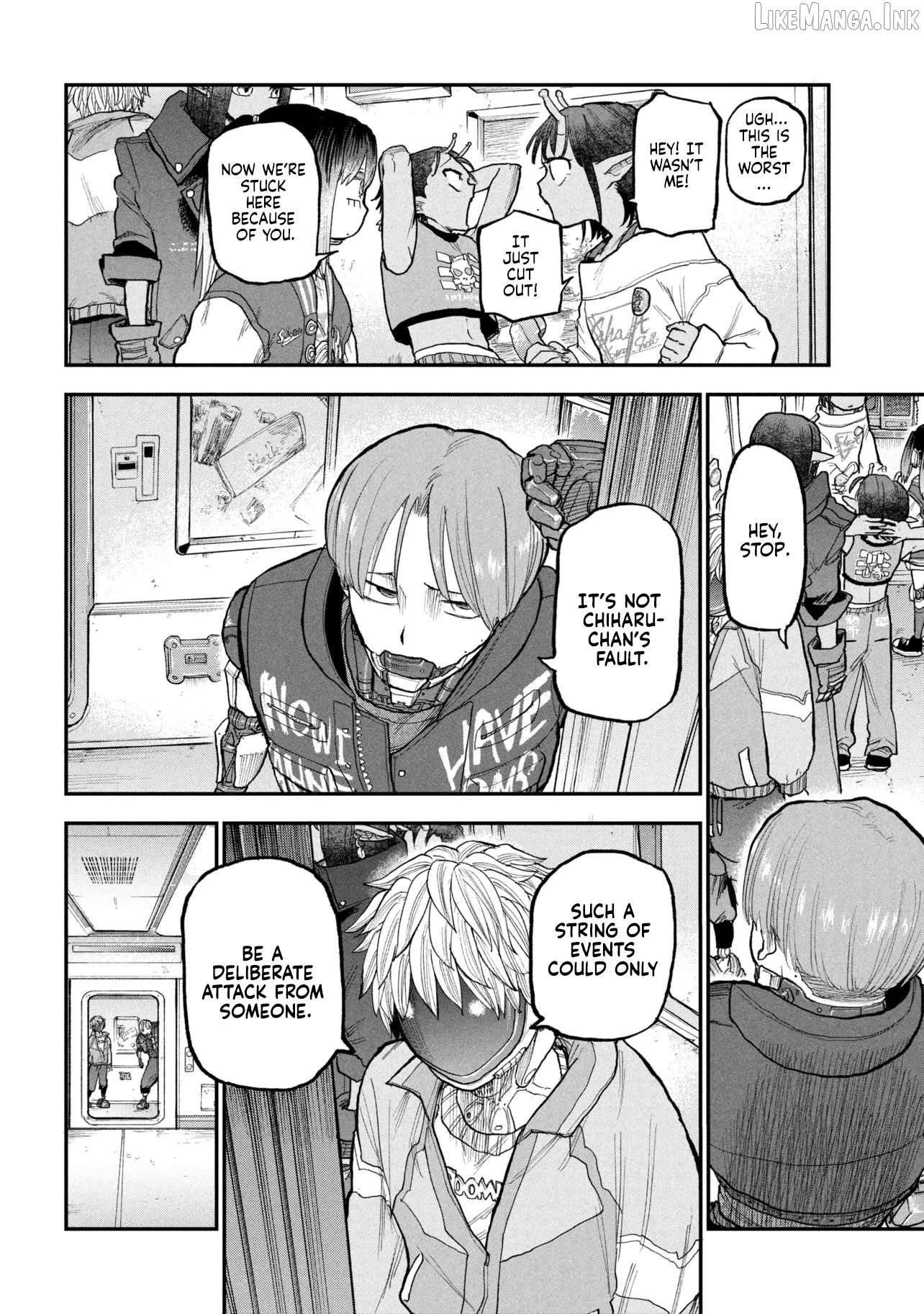 Ginga Tokkyuu - Milky☆Subway Chapter 12 - page 14