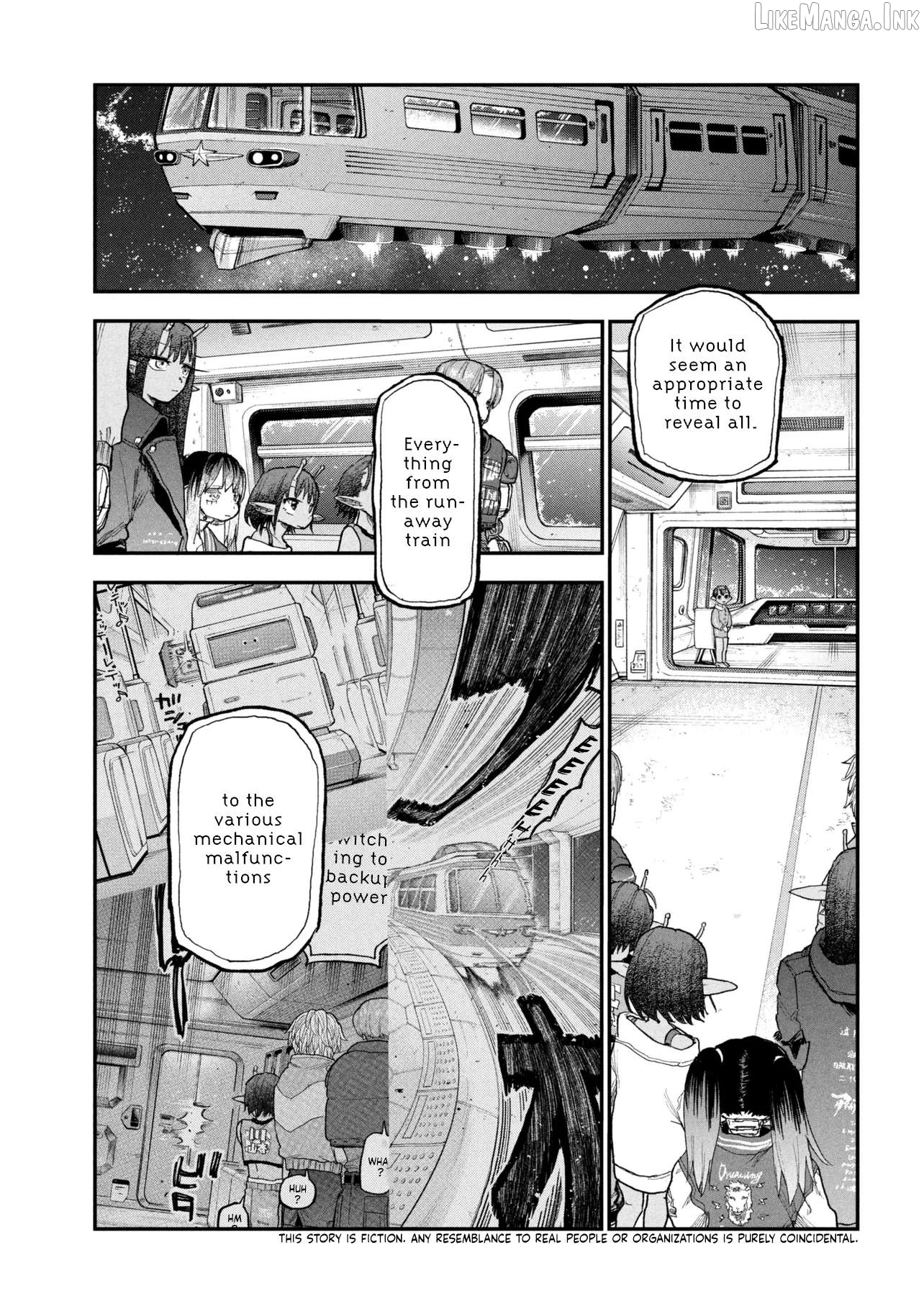 Ginga Tokkyuu - Milky☆Subway Chapter 13 - page 1